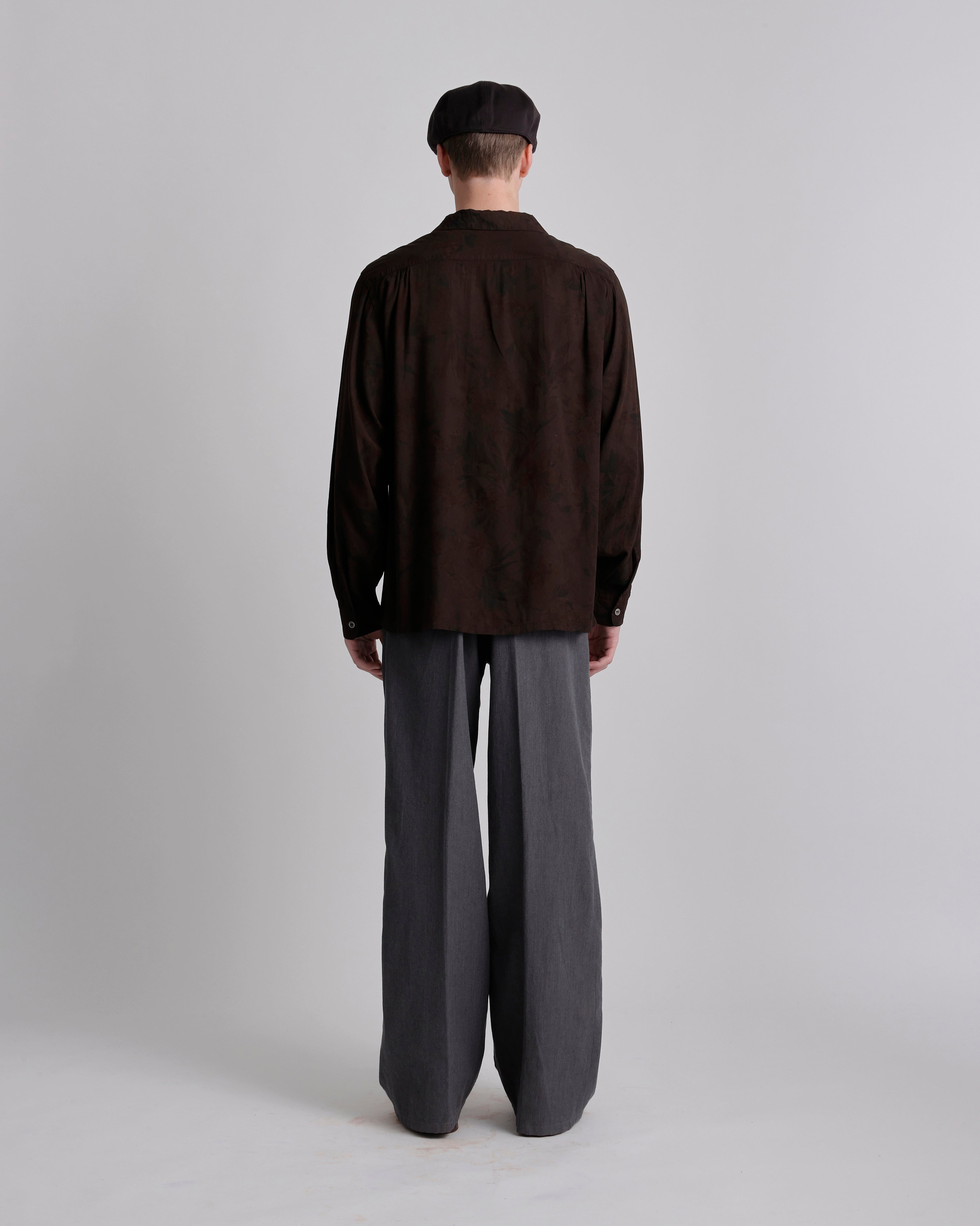 LOT.101 OPEN COLLAR SHIRT
