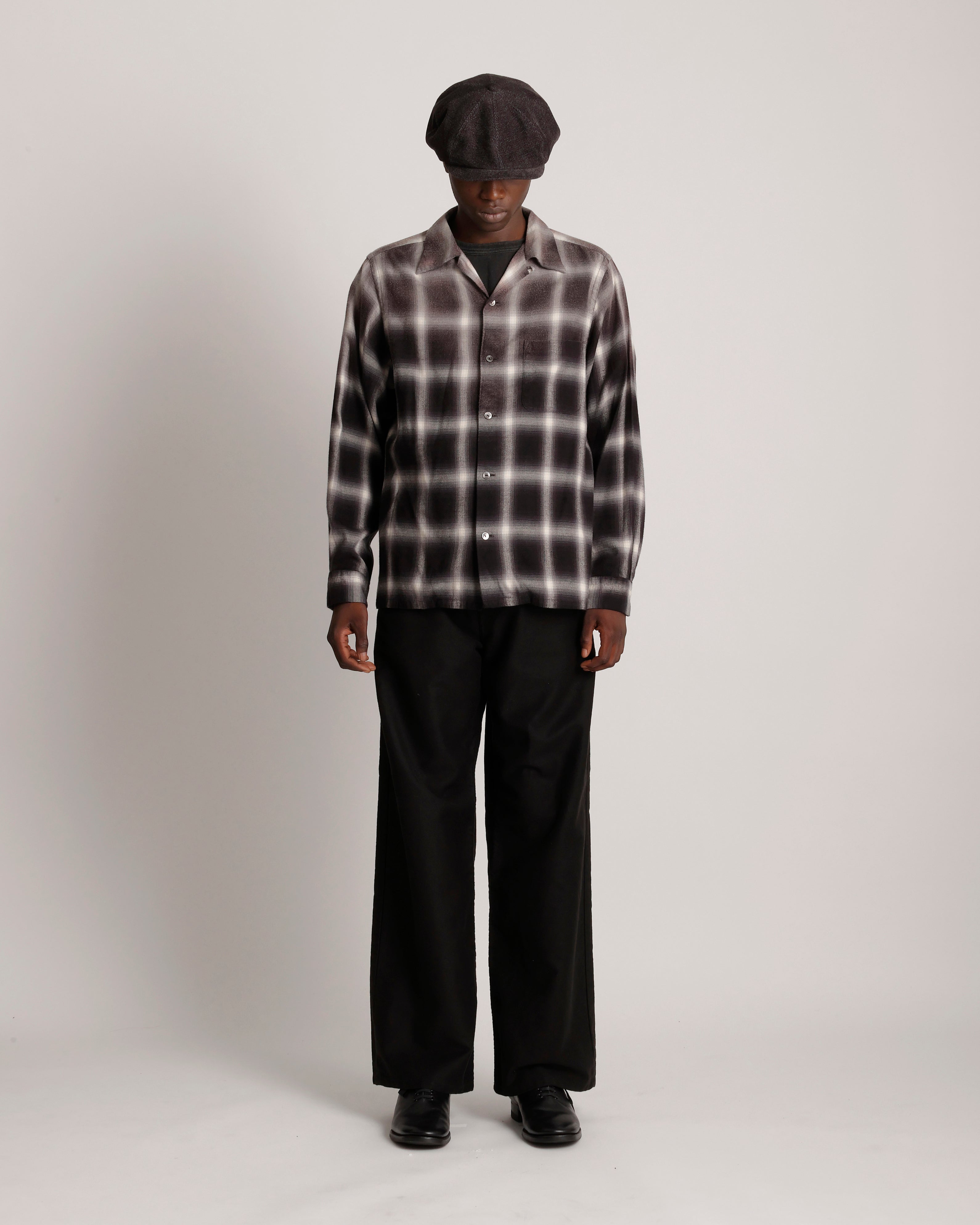 LOT.101 OPEN COLLAR SHIRT