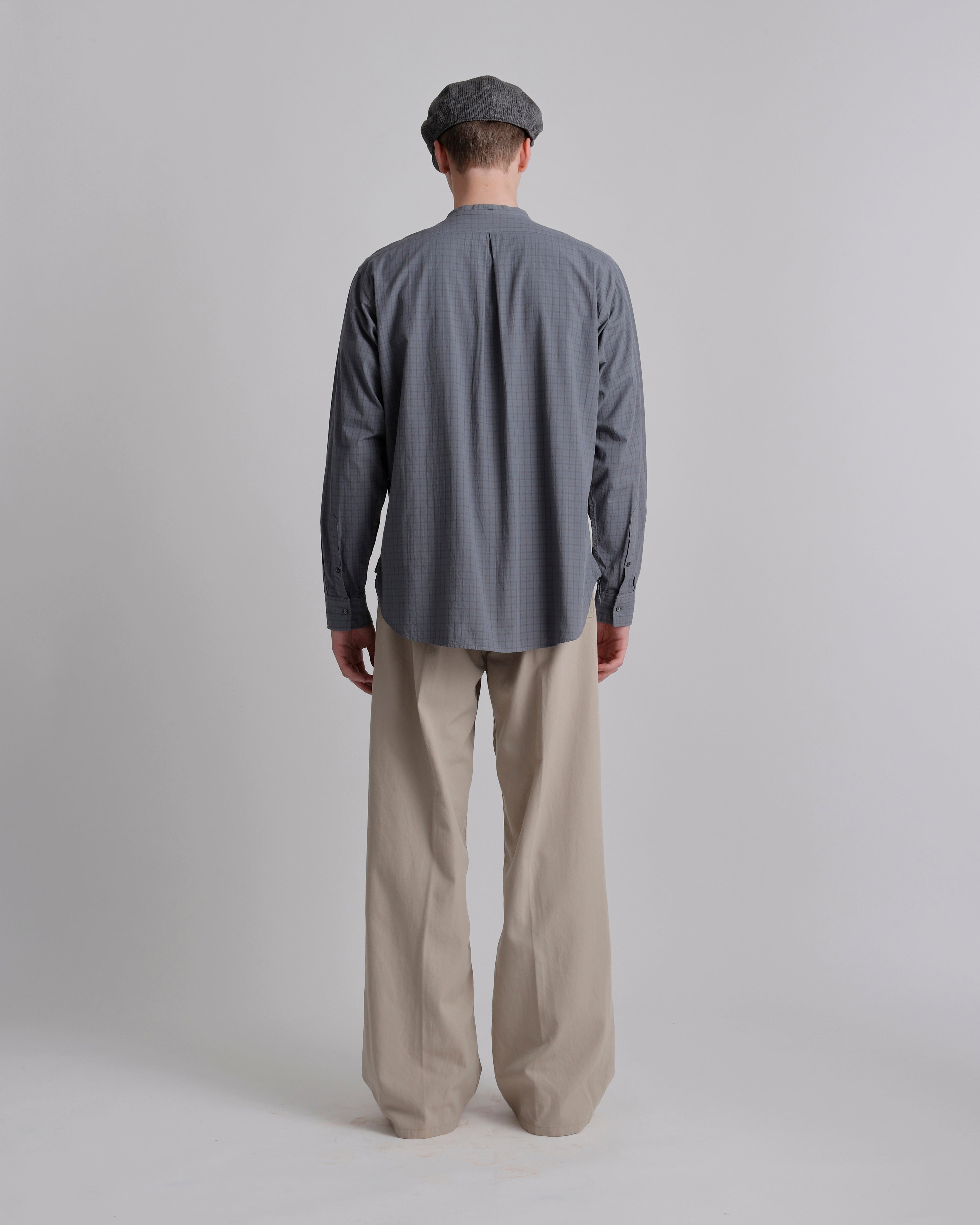 LOT.104 BAND COLLAR SHIRT