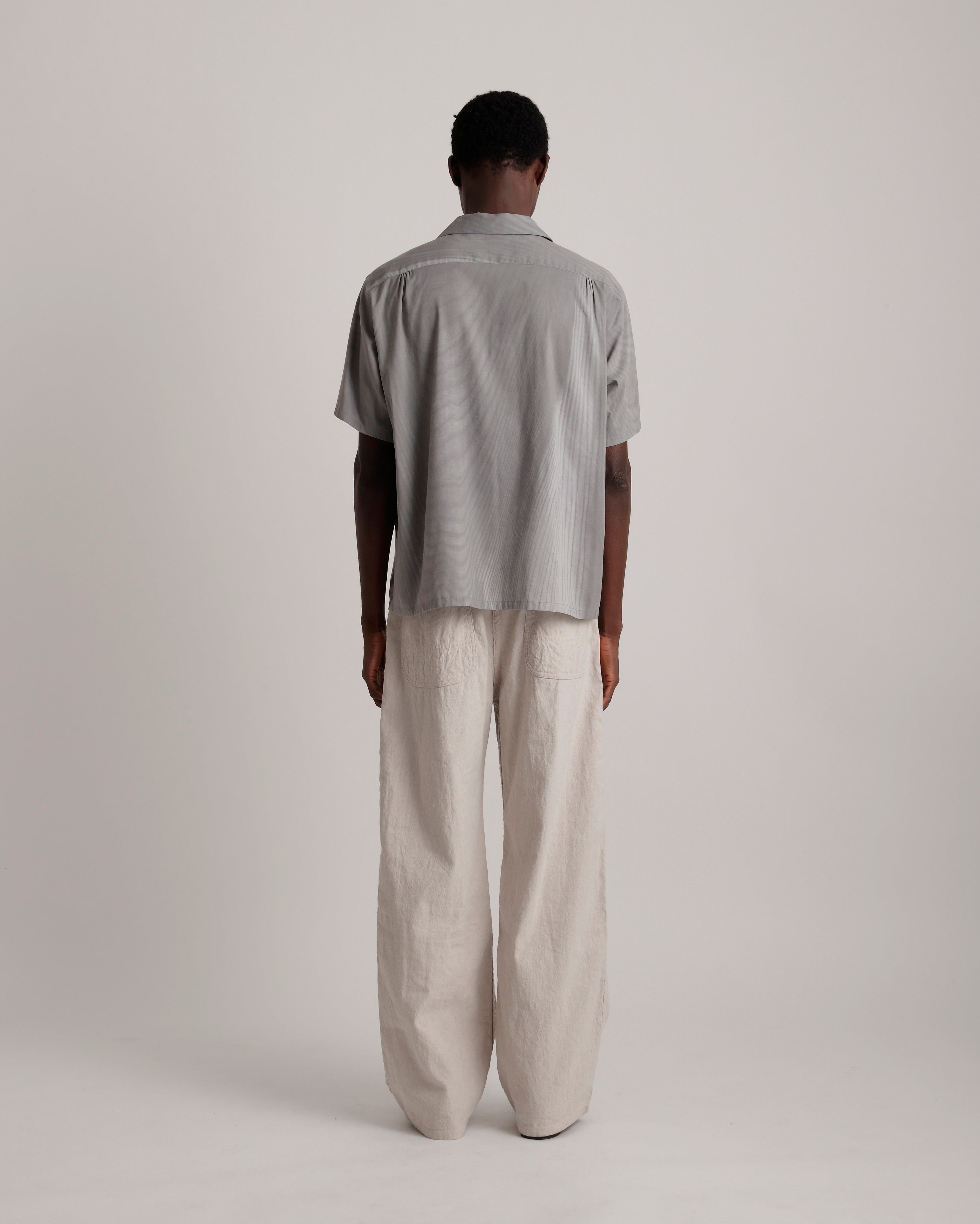 LOT.113 OPEN COLLAR SHIRT
