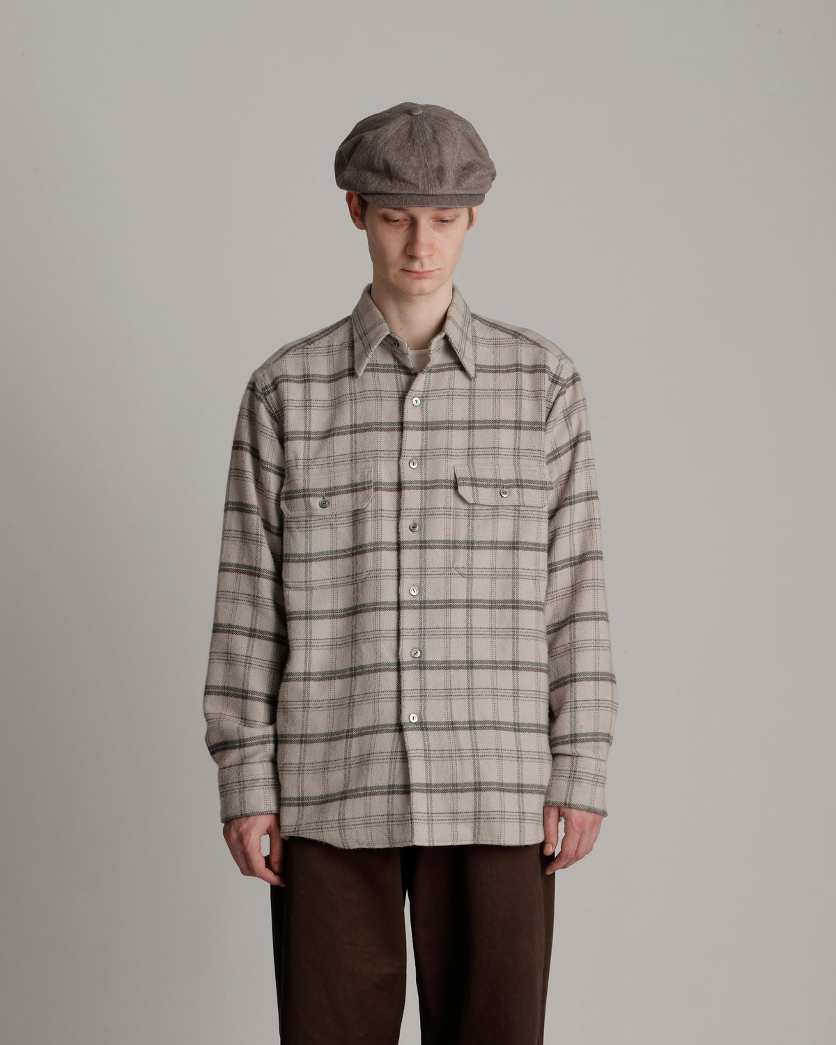LOT.122 ONE-PIECE COLLAR SPORTS SHIRT