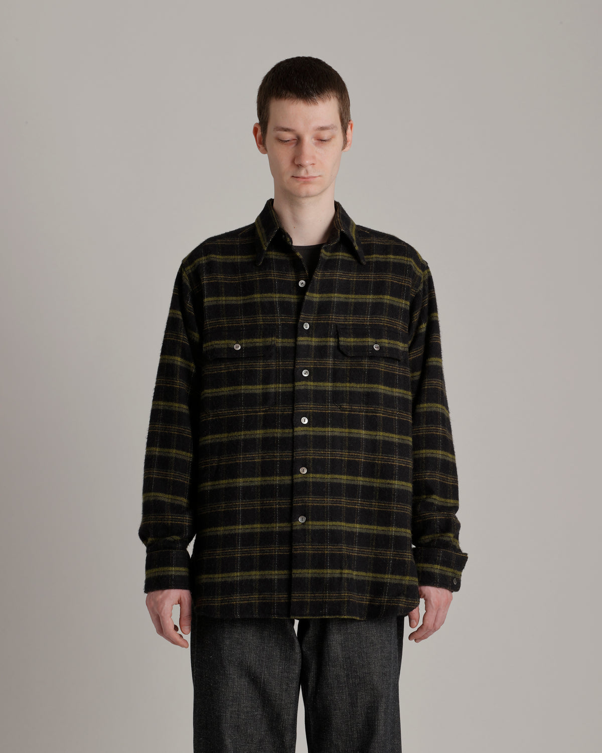 LOT.122 ONE-PIECE COLLAR SPORTS SHIRT