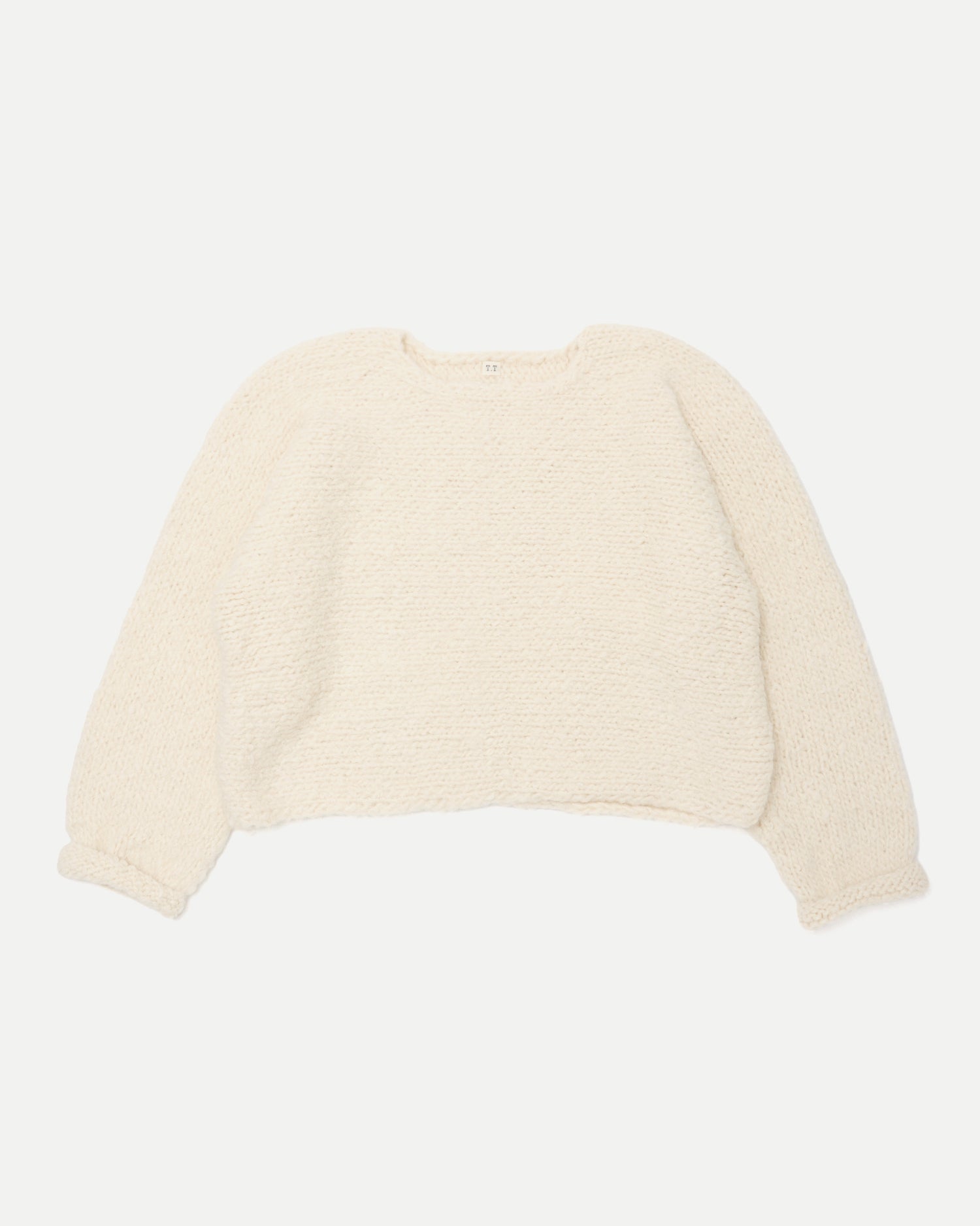 T.T | Taiga Takahashi - SUPER BABY ALPACA HAND KNITTED CREW NECK P/O