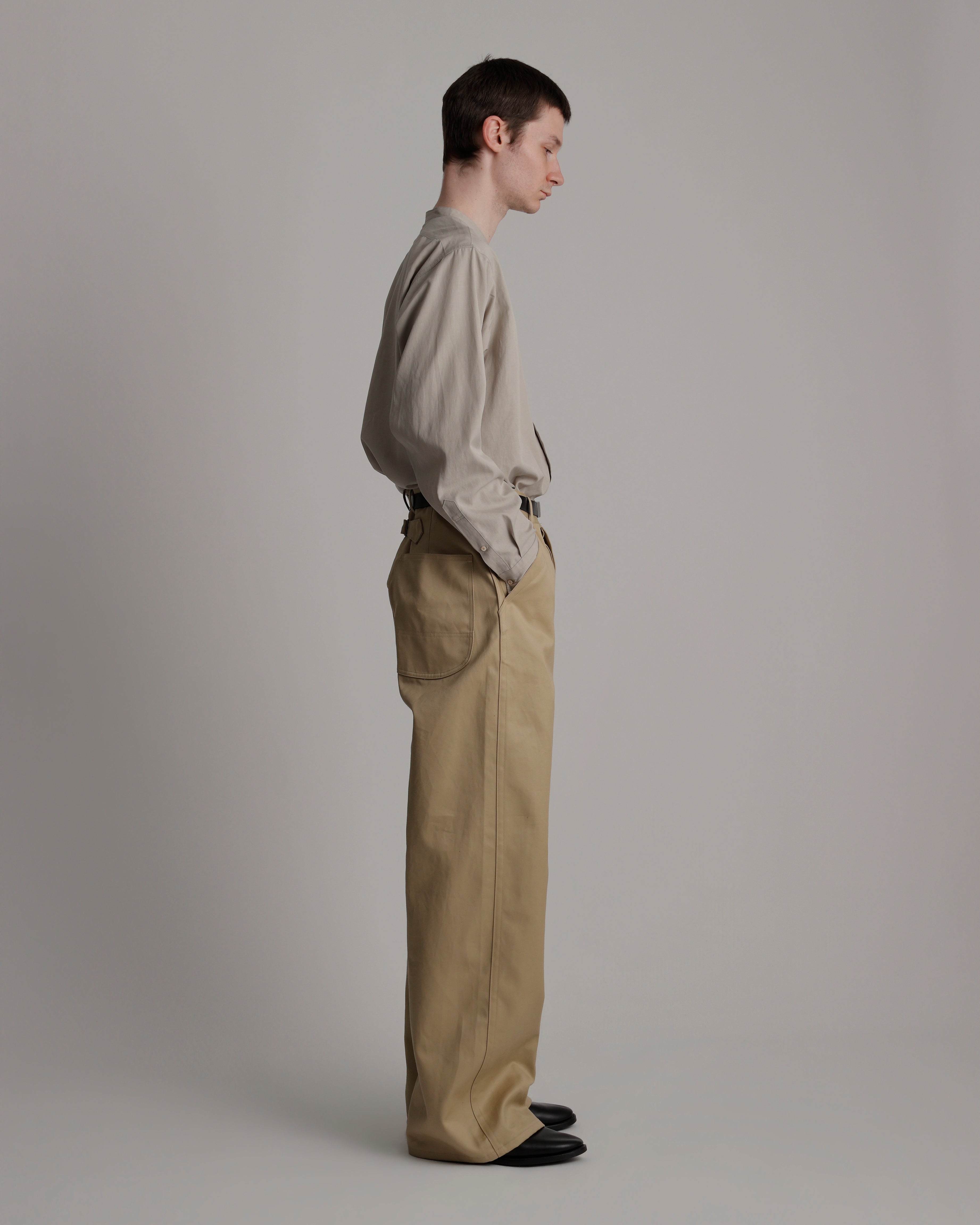 LOT.222 PAINTER PANTS WITH BUCKLE
