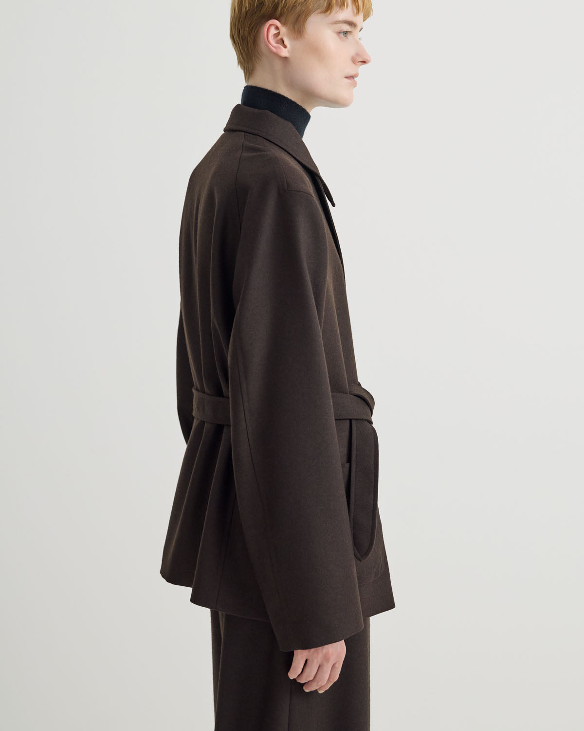 BELTED JACKET