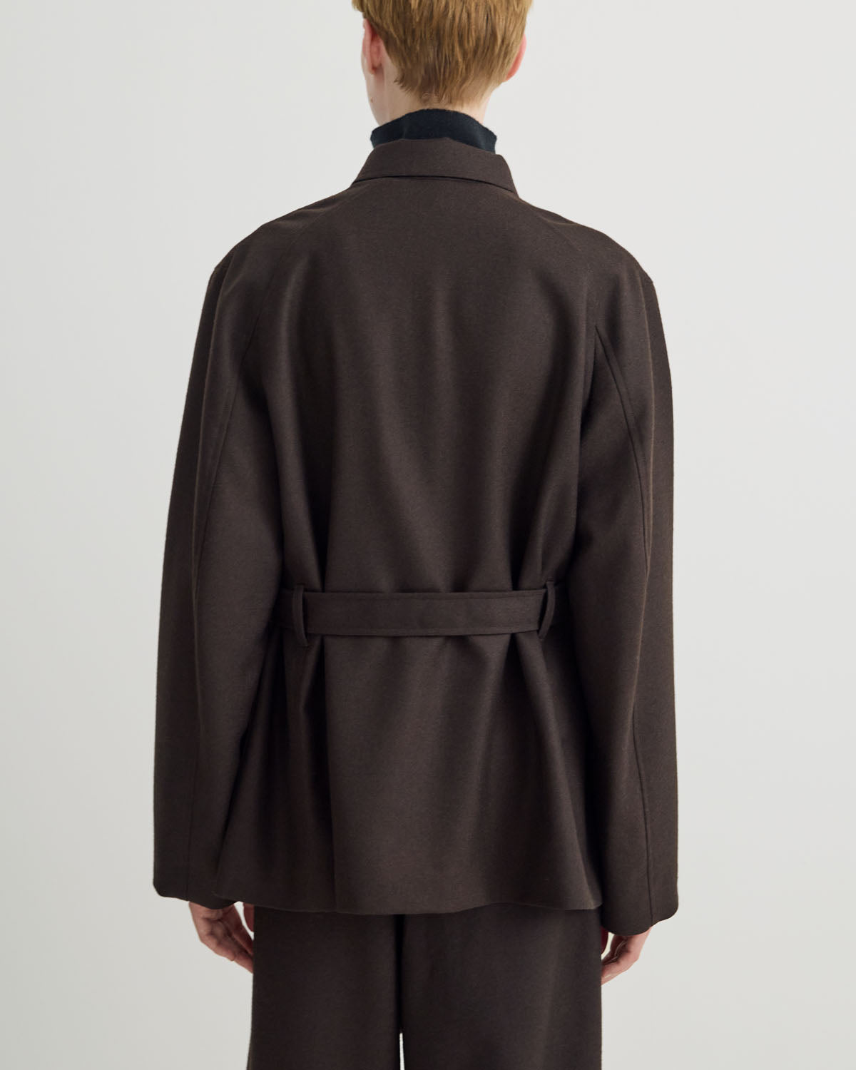 BELTED JACKET
