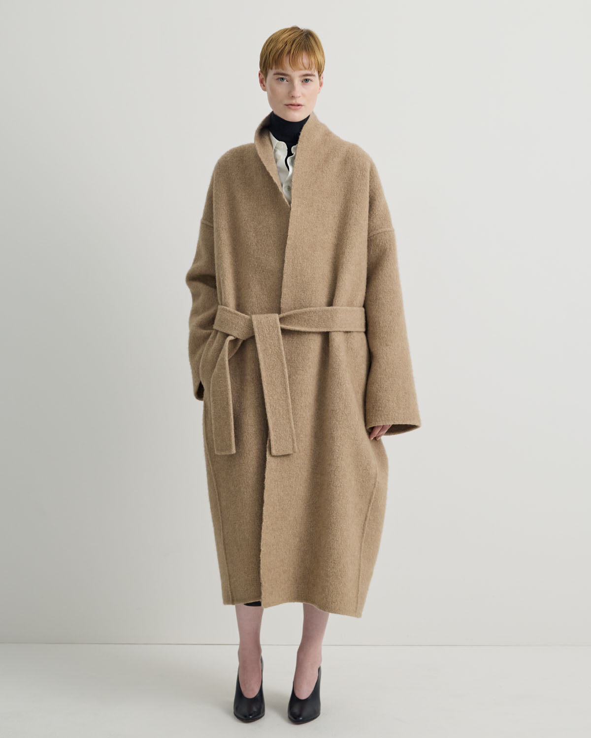 DOUBLE FACE SELVEDGE LONG COAT