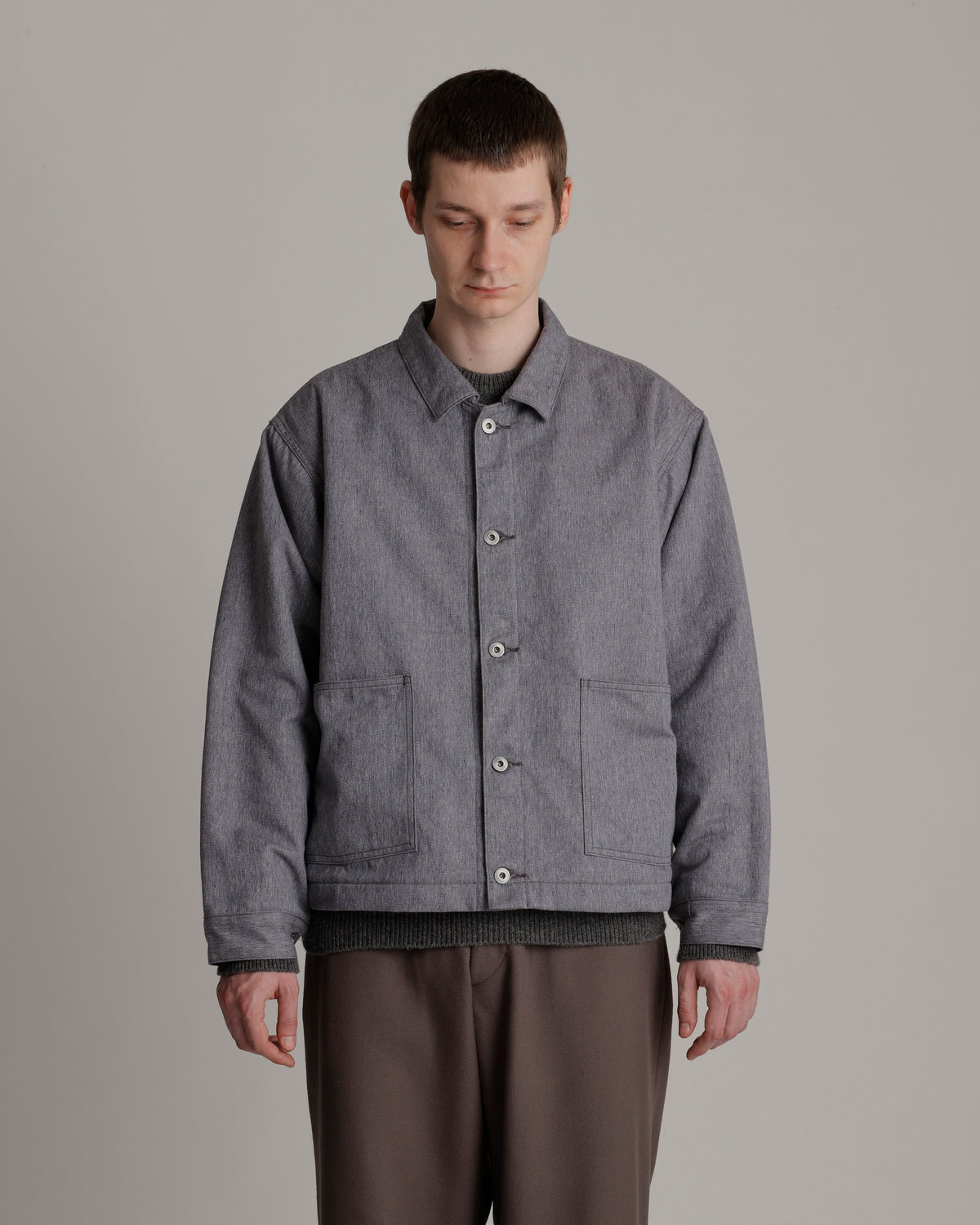 LOT.303 COVERALL JACKET WITH BLANKET LINING