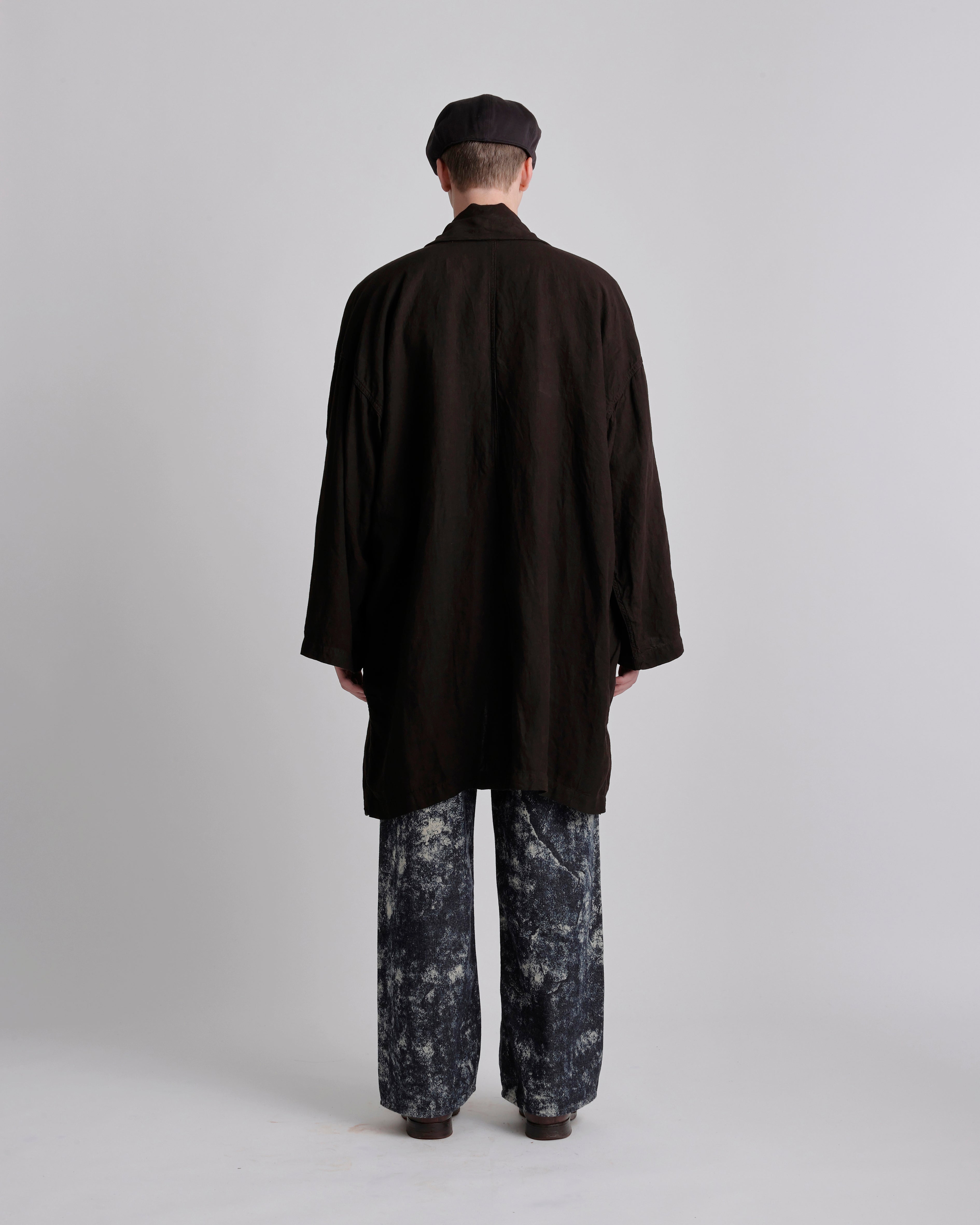 LOT.406 SHAWL COLLAR COAT