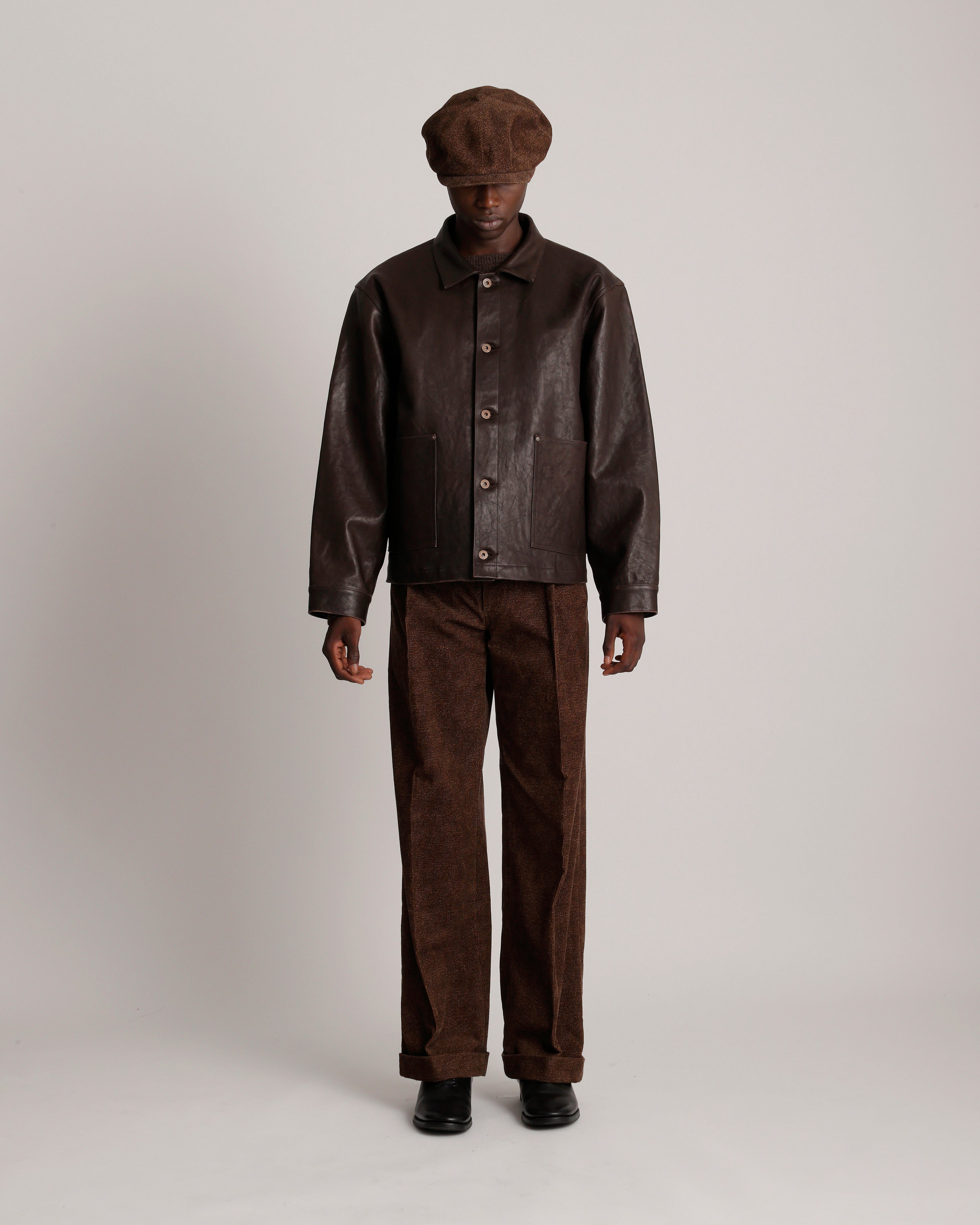 LOT.804 LEATHER JACKET C.1930'S