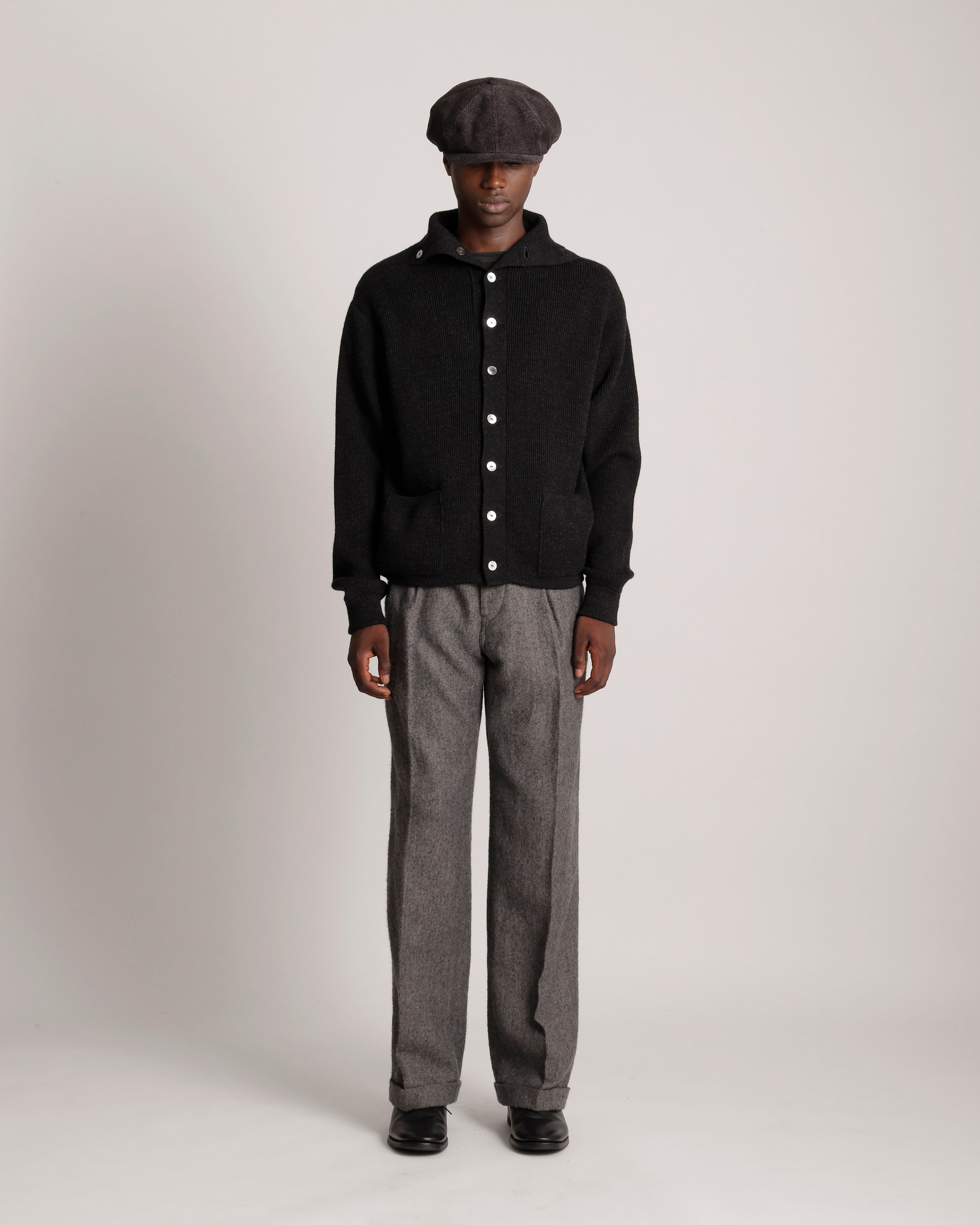 LOT.521 TURTLENECK CARDIGAN
