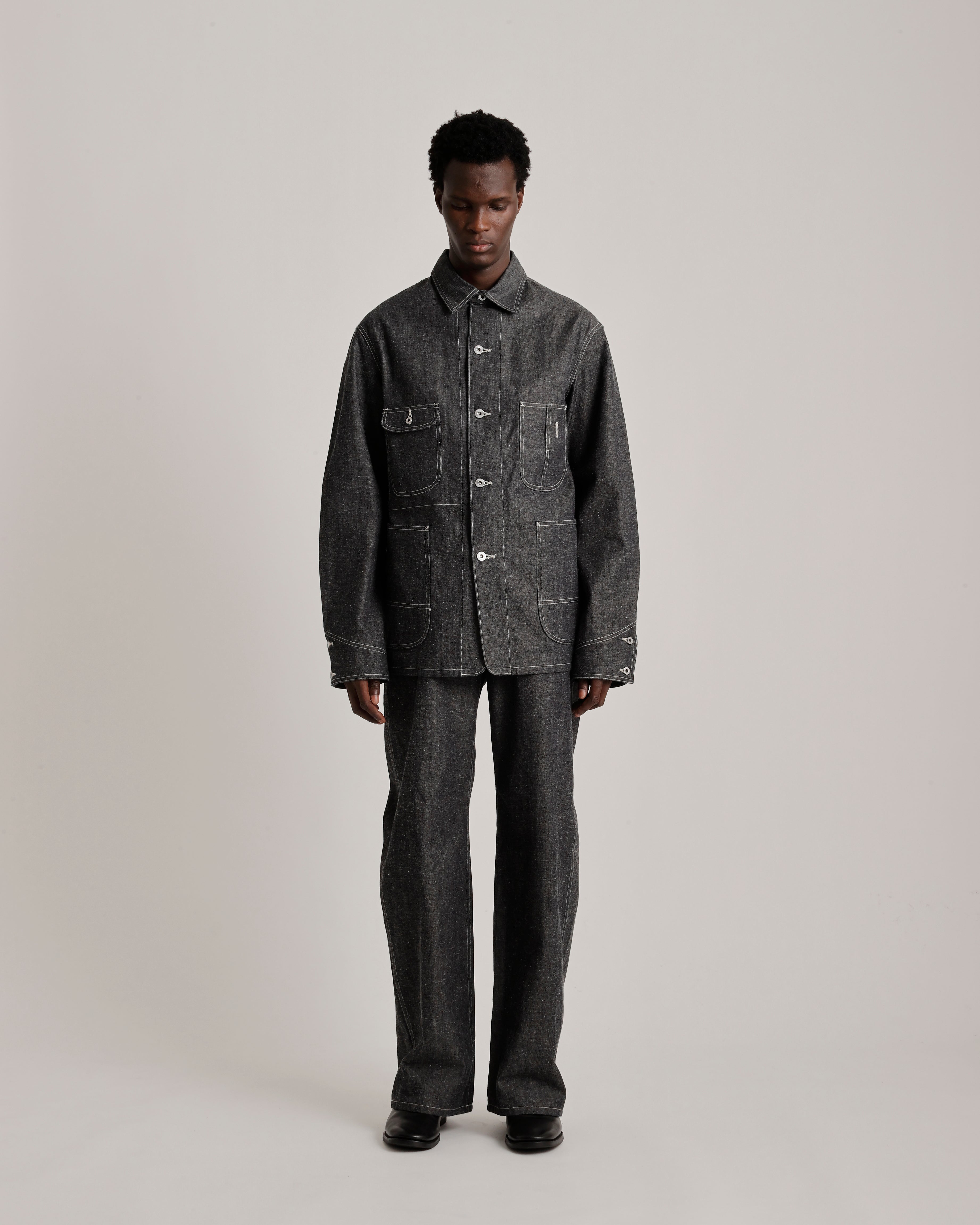 LOT.716 COVERALL JACKET WITH CHINSTRAP