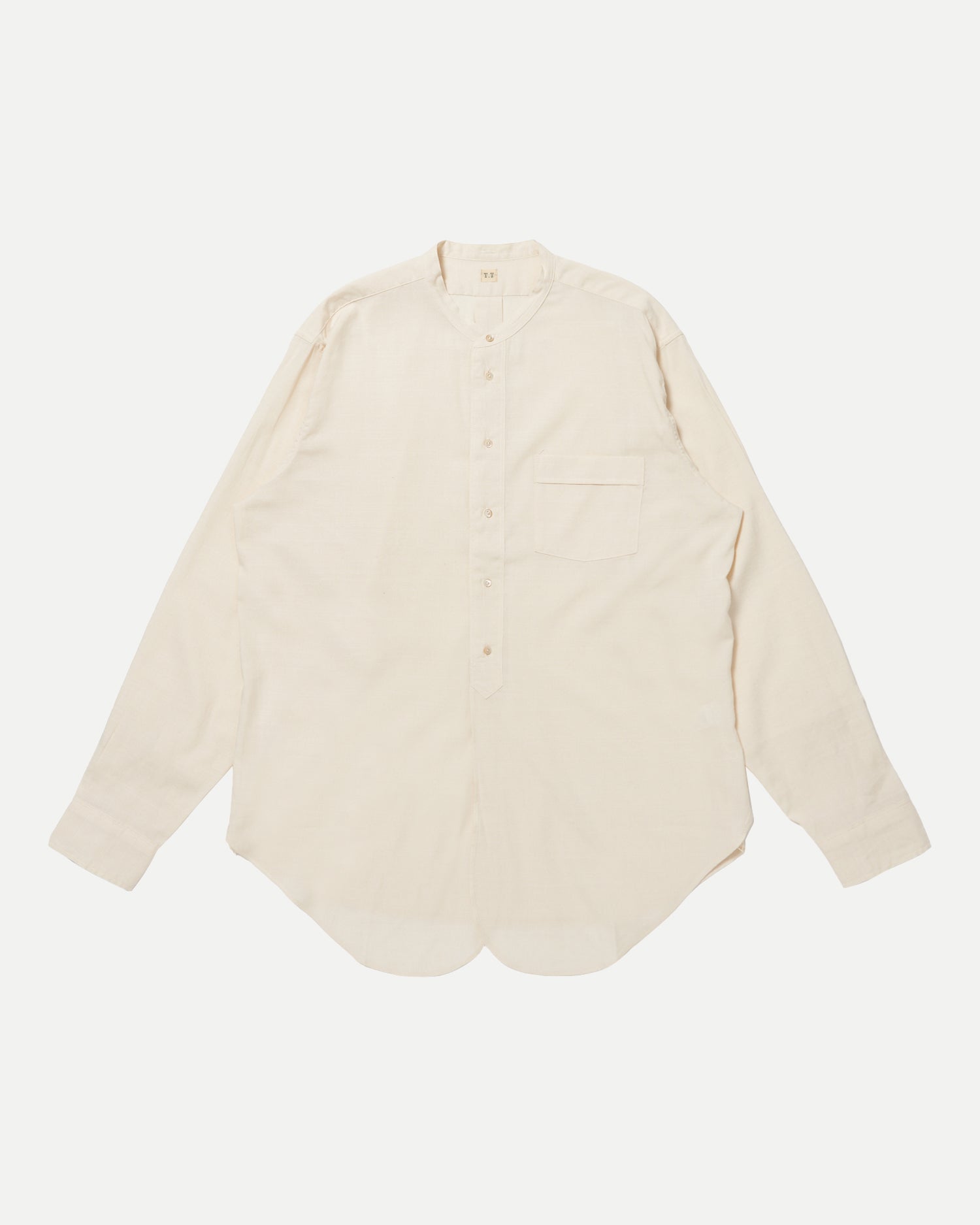 LOT.104 BAND COLLAR SHIRT