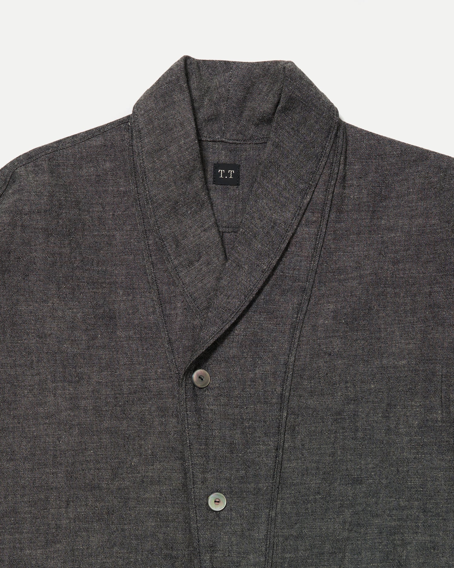 LOT.110 SHAWL COLLAR SHIRT