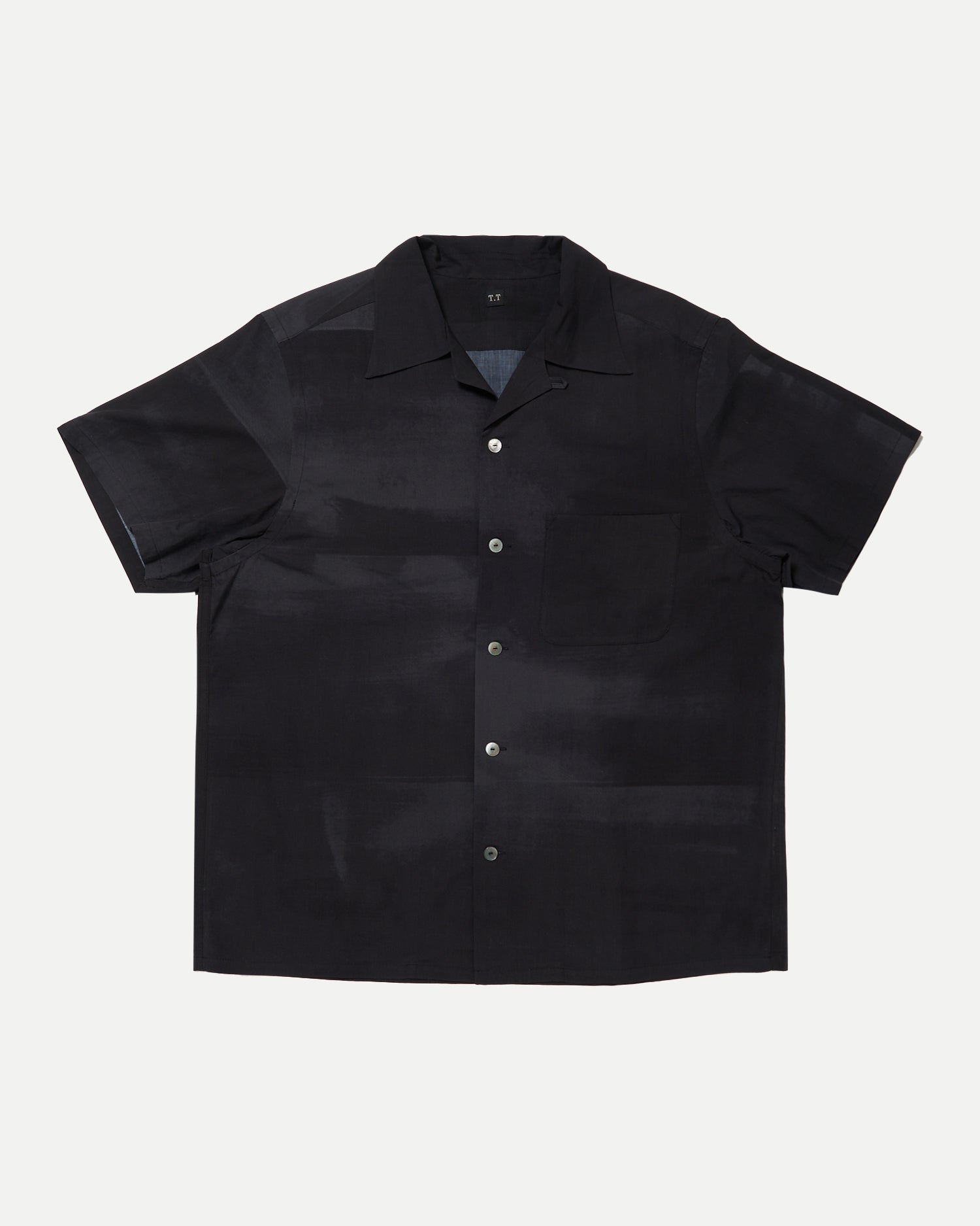 LOT.113 OPEN COLLAR SHIRT