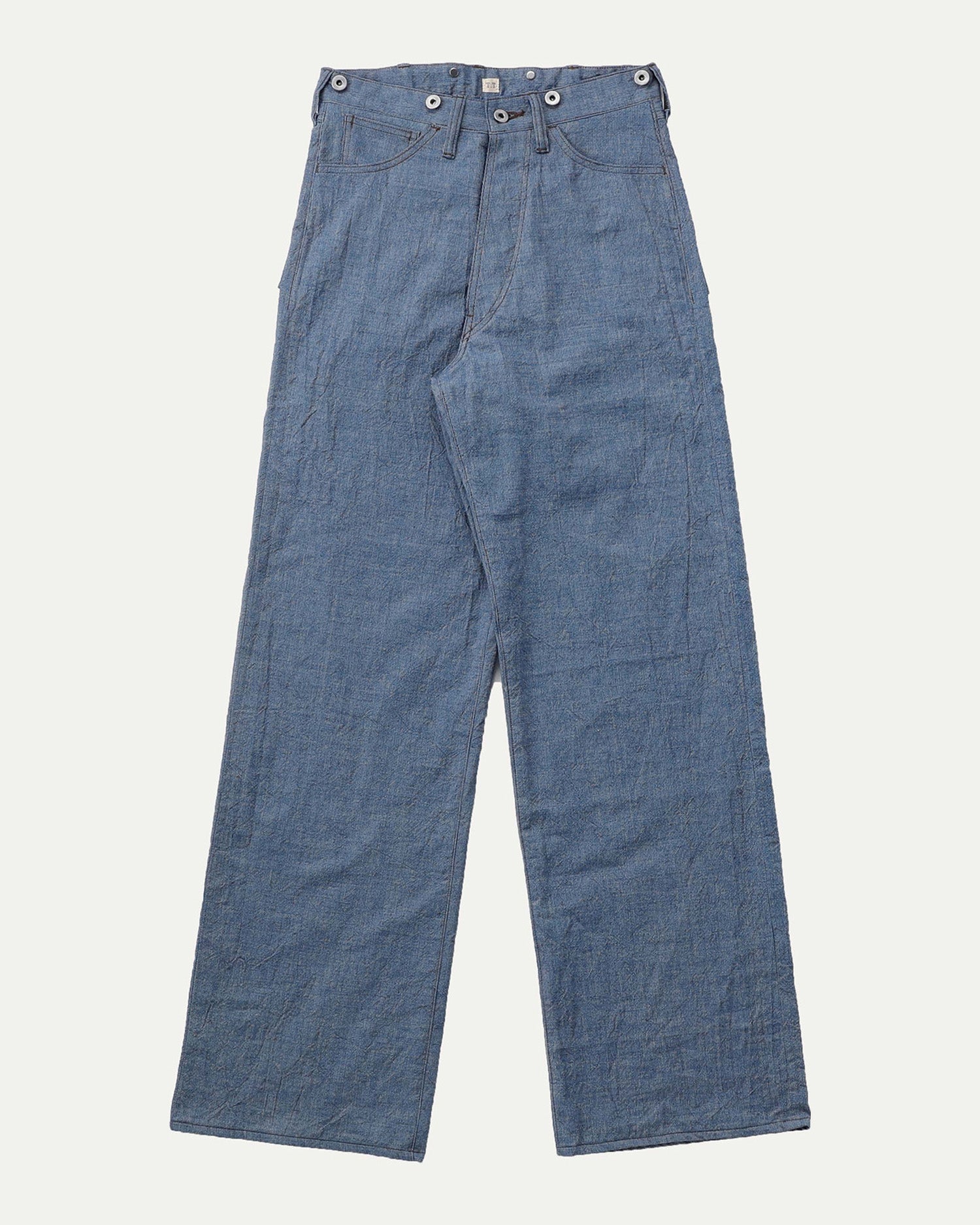 LOT.209 BUCKLE-BACKED TROUSERS