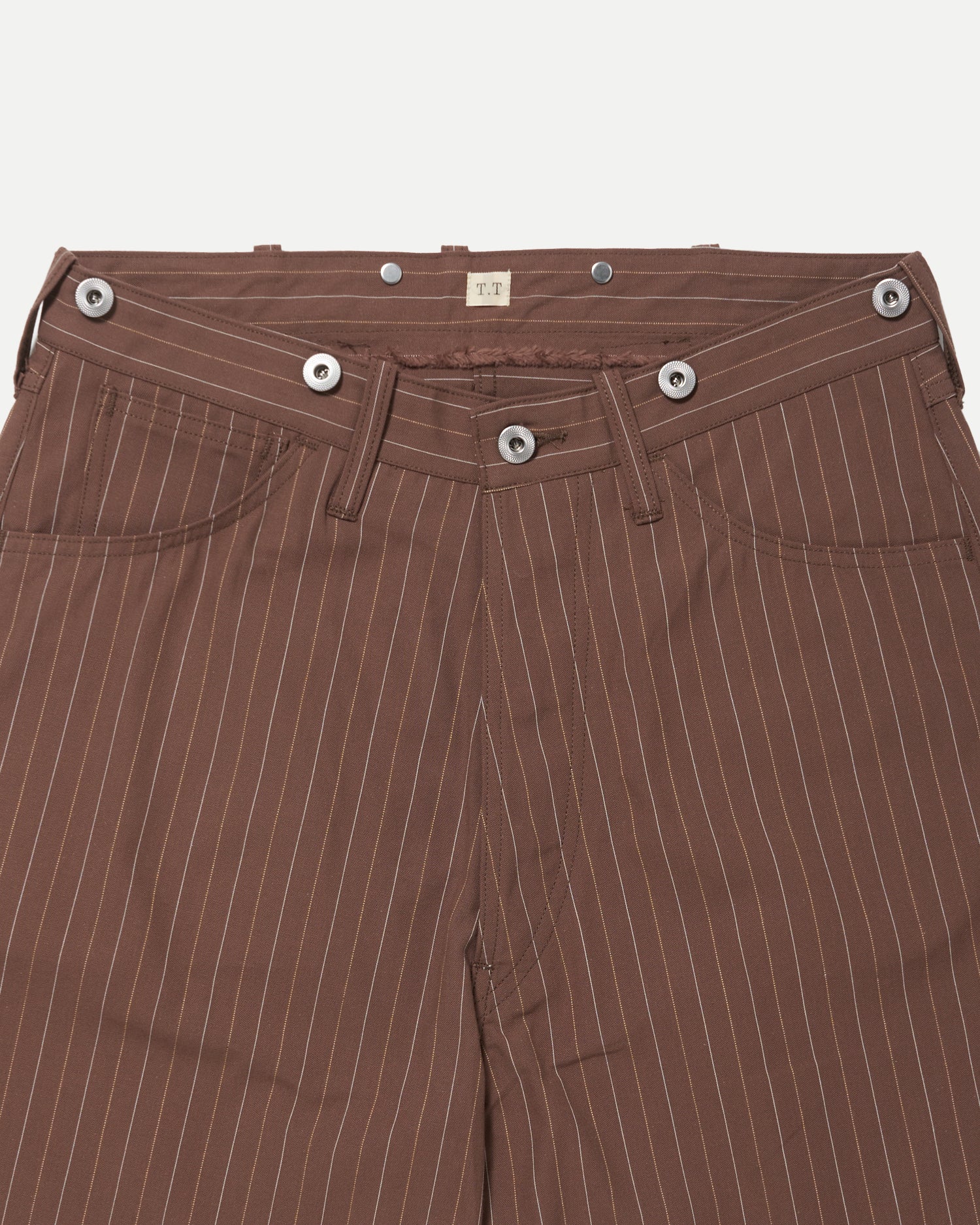 LOT.209 BUCKLE-BACKED TROUSERS