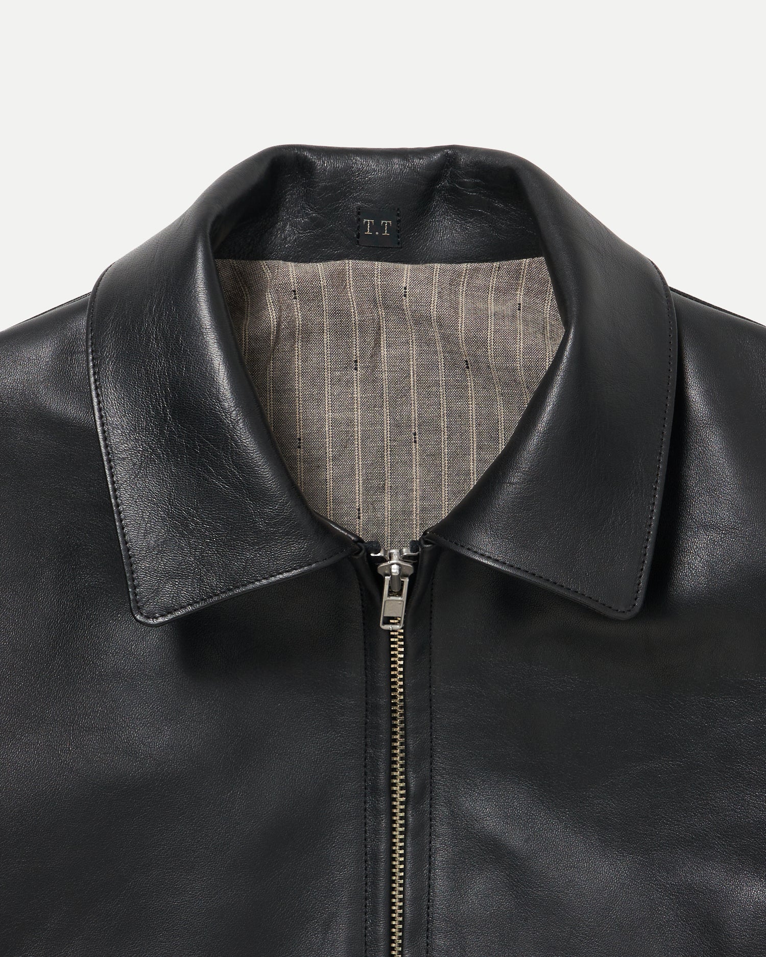 LOT.806 C.1950'S SINGLE LEATHER JACKET
