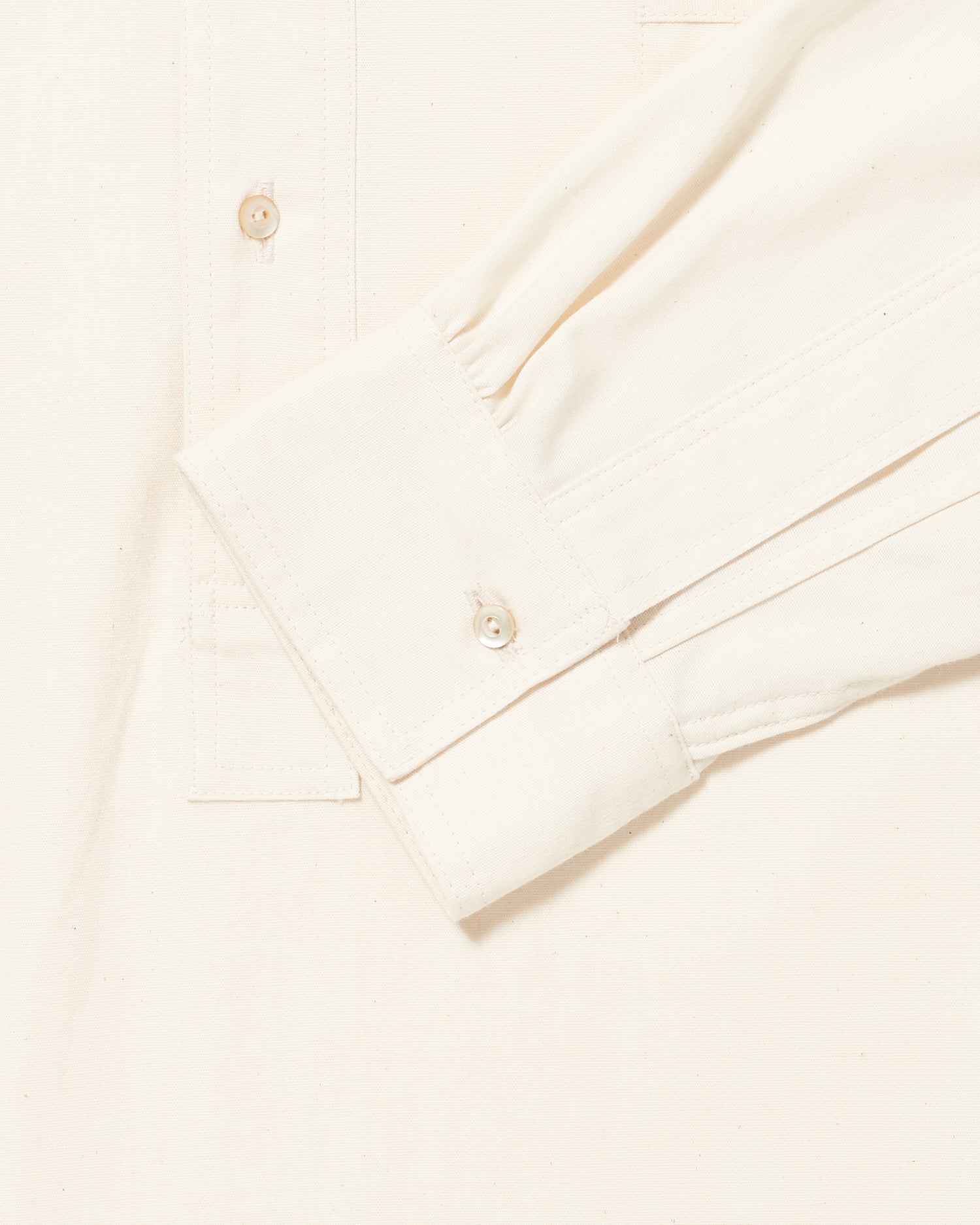 LOT.105 BAND COLLAR SHIRT P/O