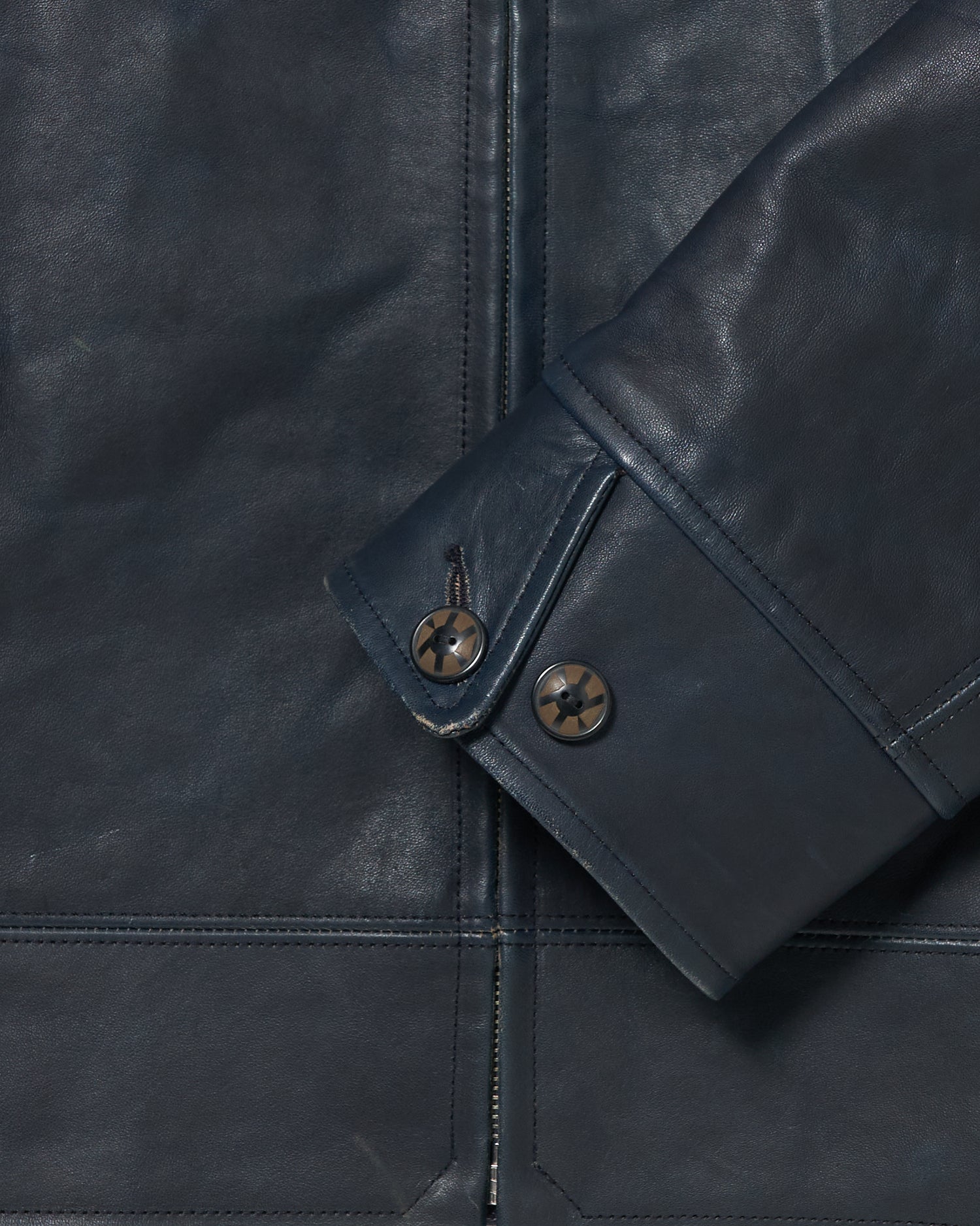 LOT.802 COSSACK LEATHER JACKET