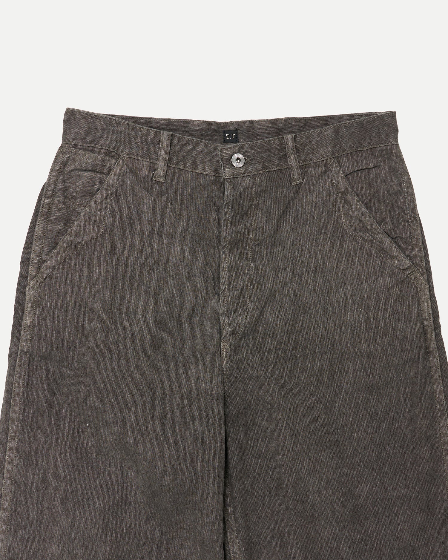 LOT.222 PAINTER PANTS WITH BUCKLE