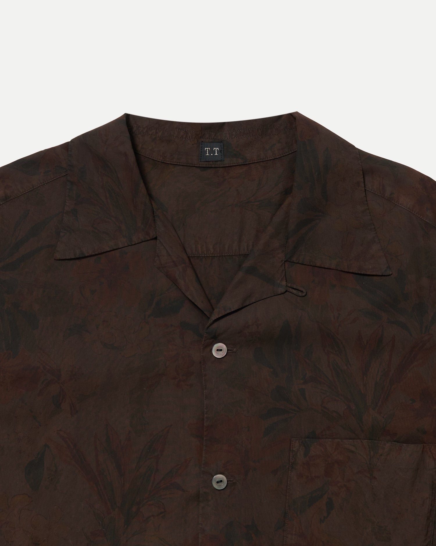LOT.101 OPEN COLLAR SHIRT