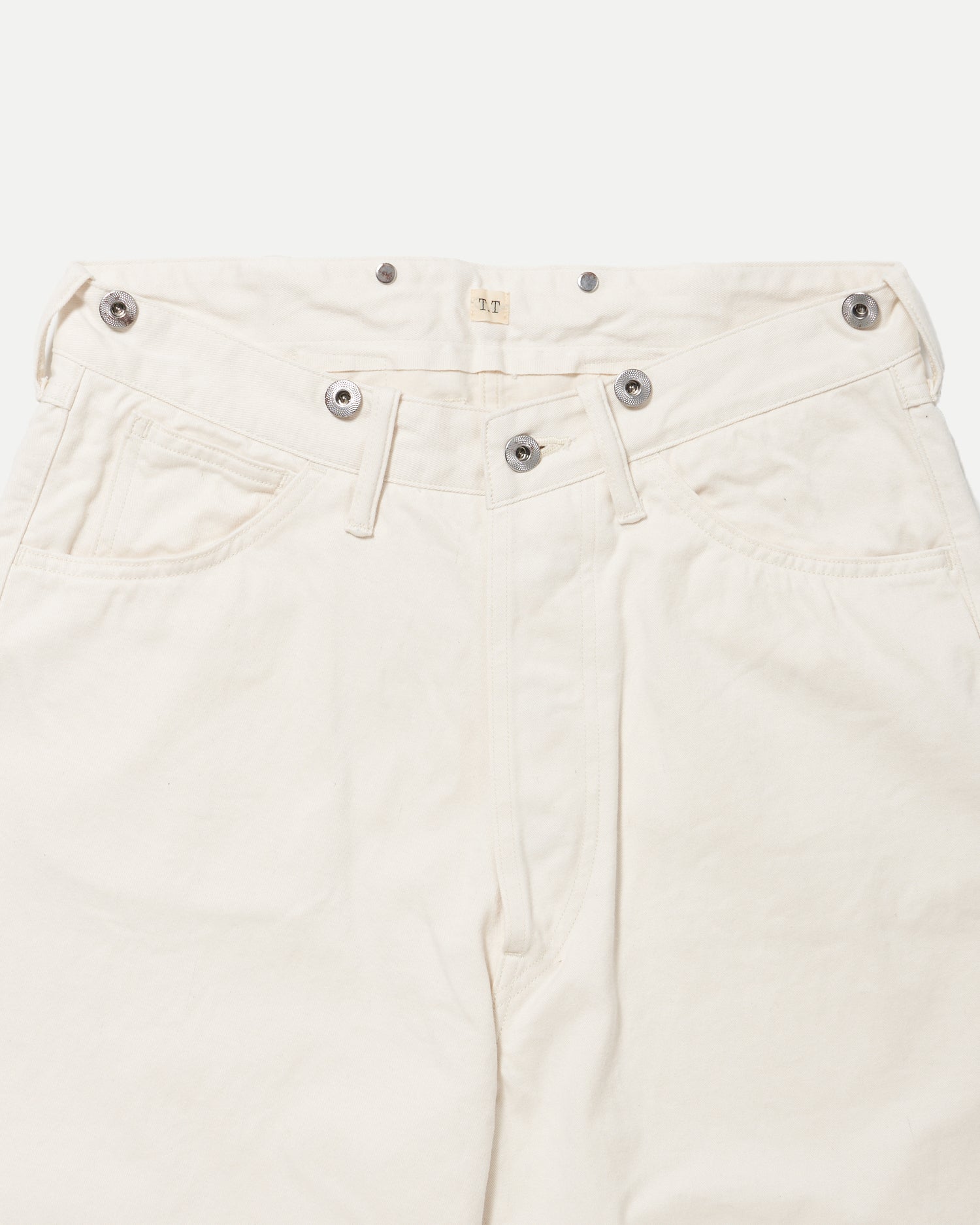 LOT.209 BUCKLE-BACKED TROUSERS
