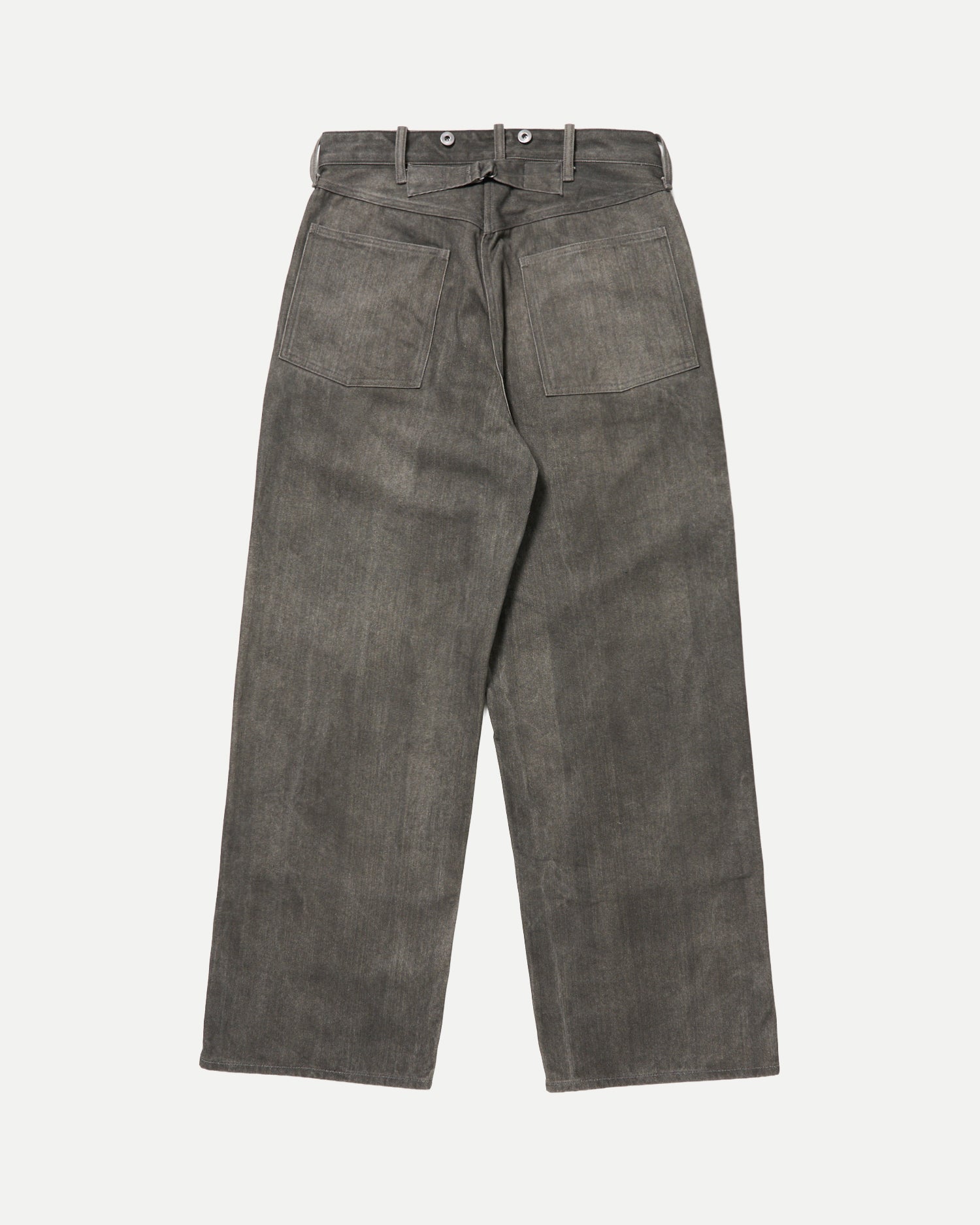 LOT.209 BUCKLE-BACKED TROUSERS