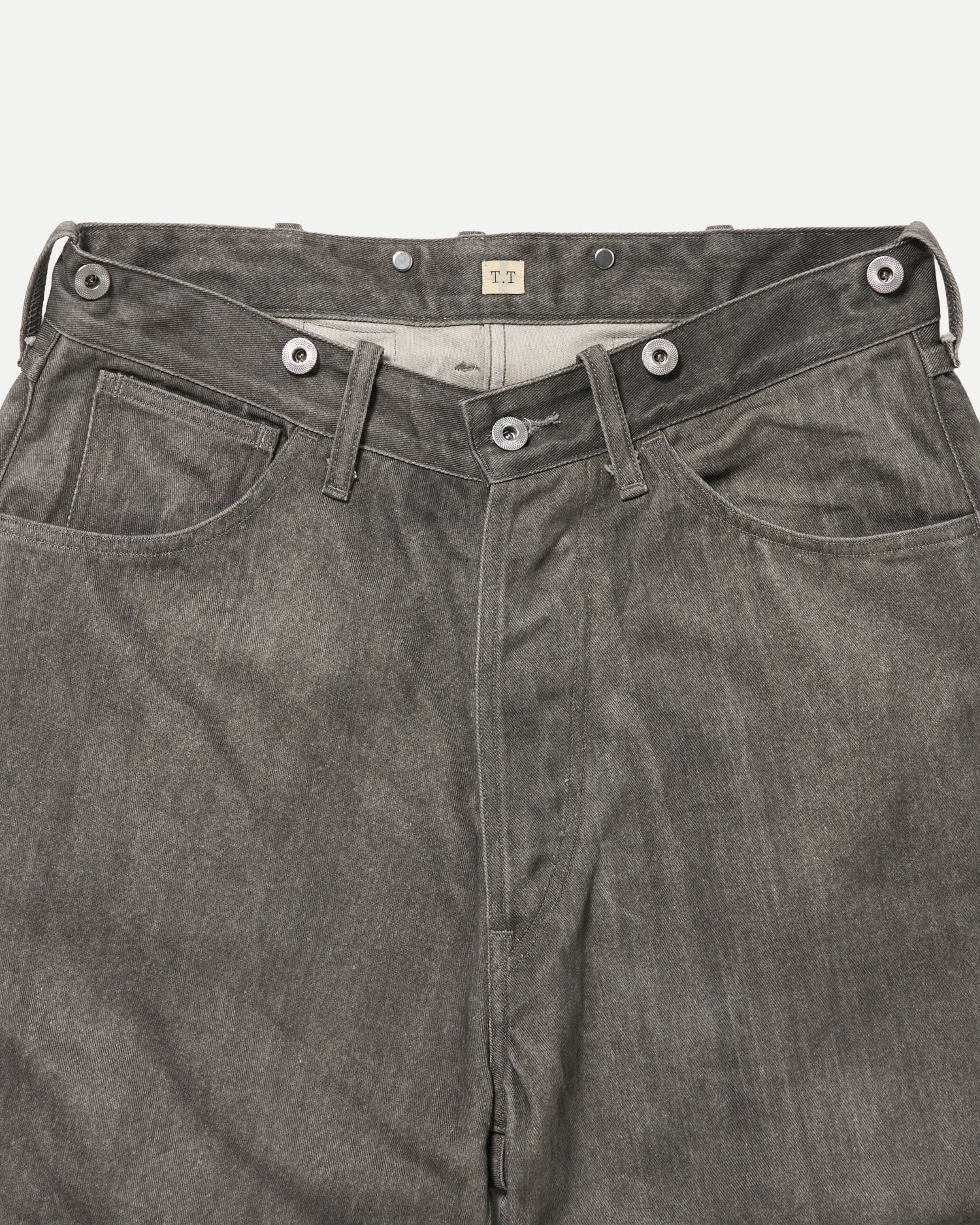 LOT.209 BUCKLE-BACKED TROUSERS