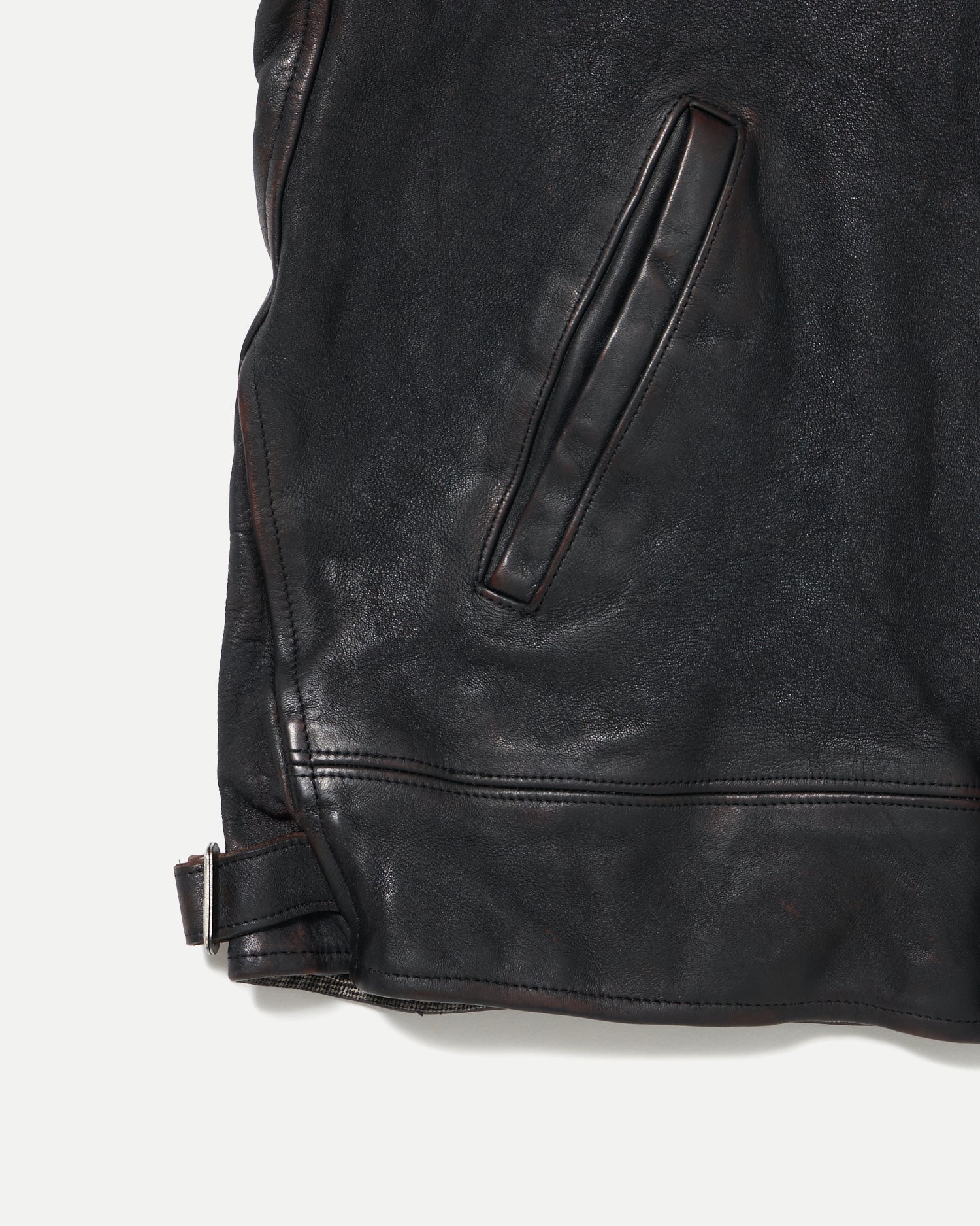 LOT.802 COSSACK LEATHER JACKET
