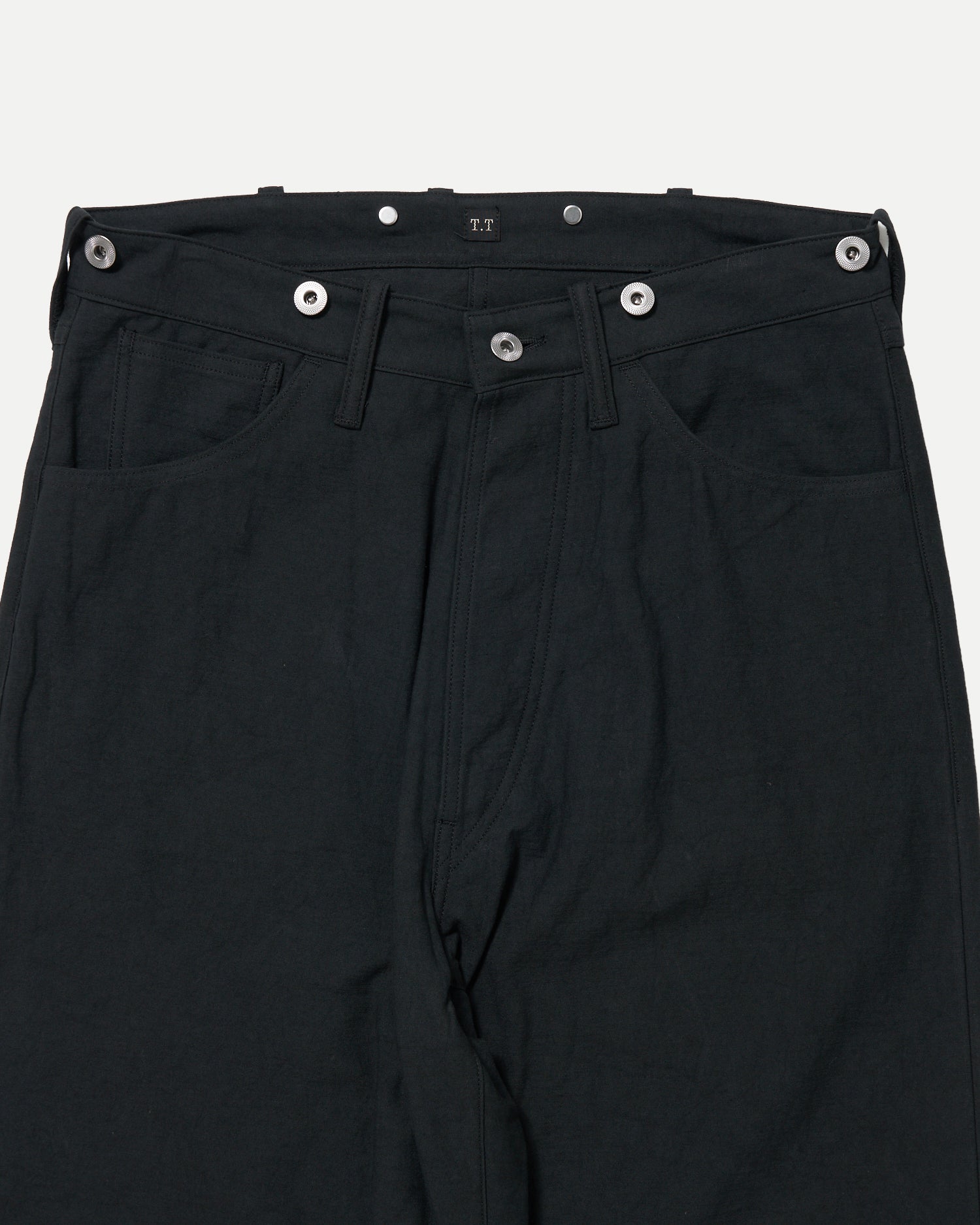 LOT.209 BUCKLE-BACKED TROUSERS