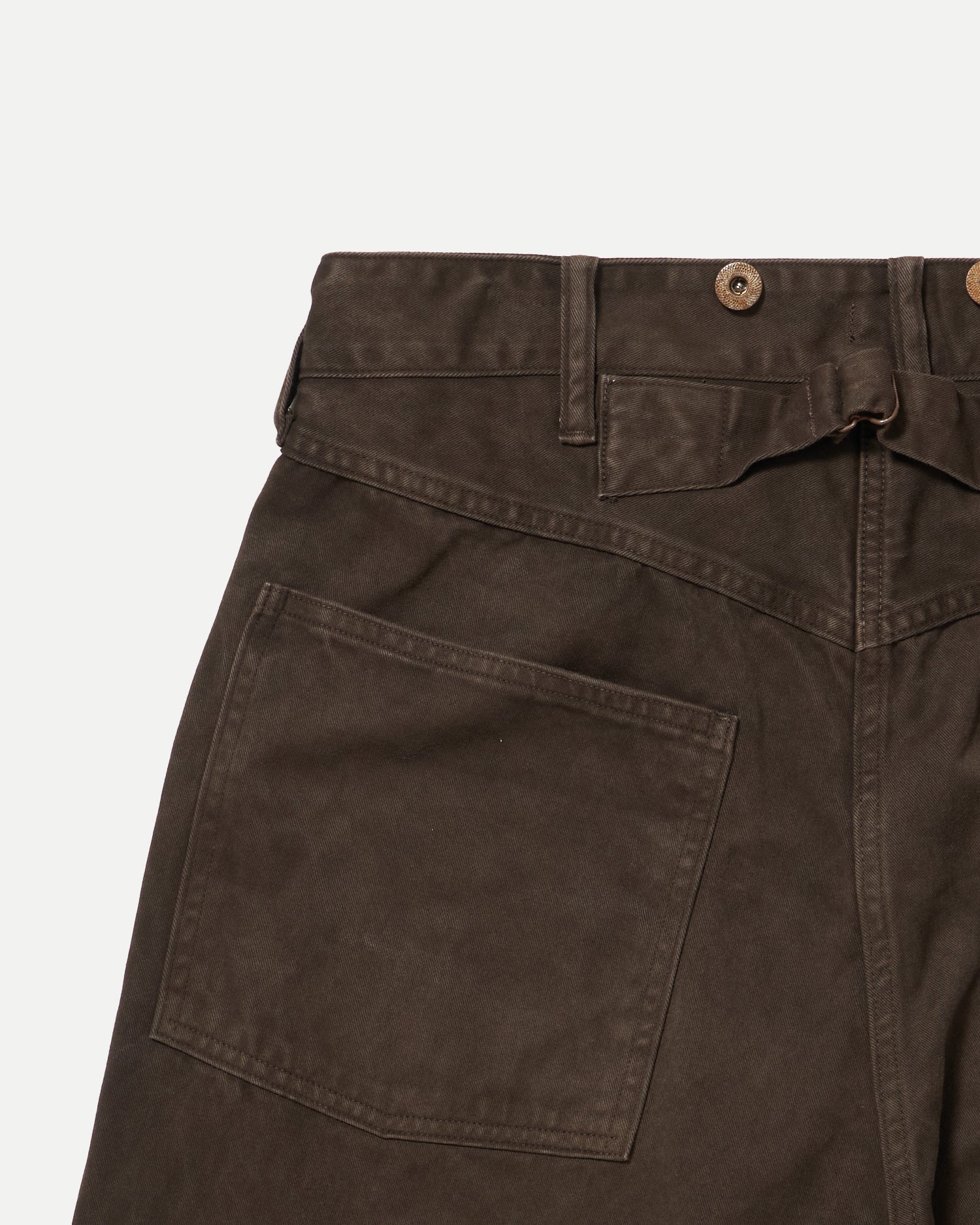 LOT.209 BUCKLE-BACKED TROUSERS