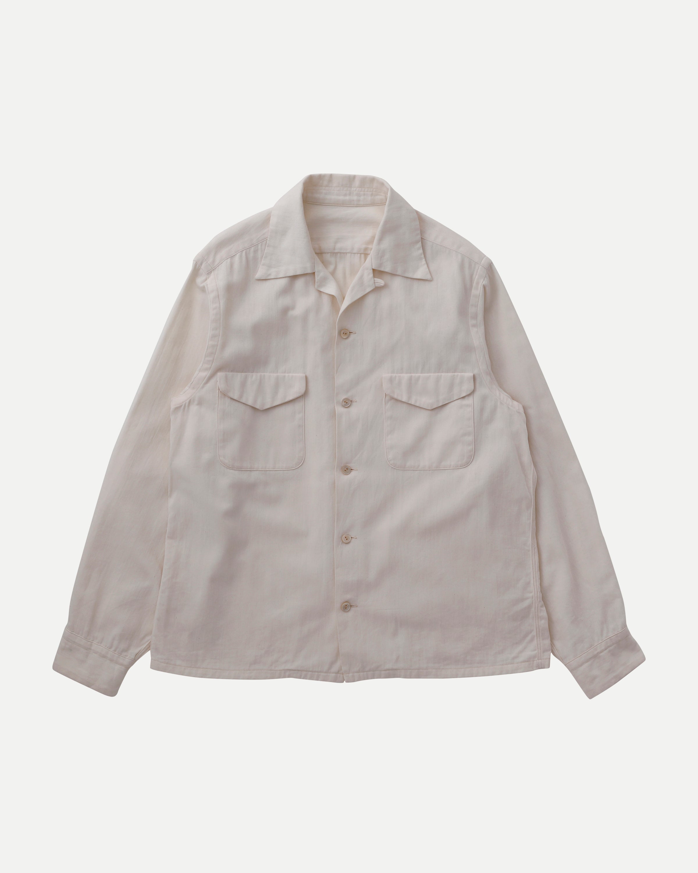 LOT.101 OPEN COLLAR SHIRT
