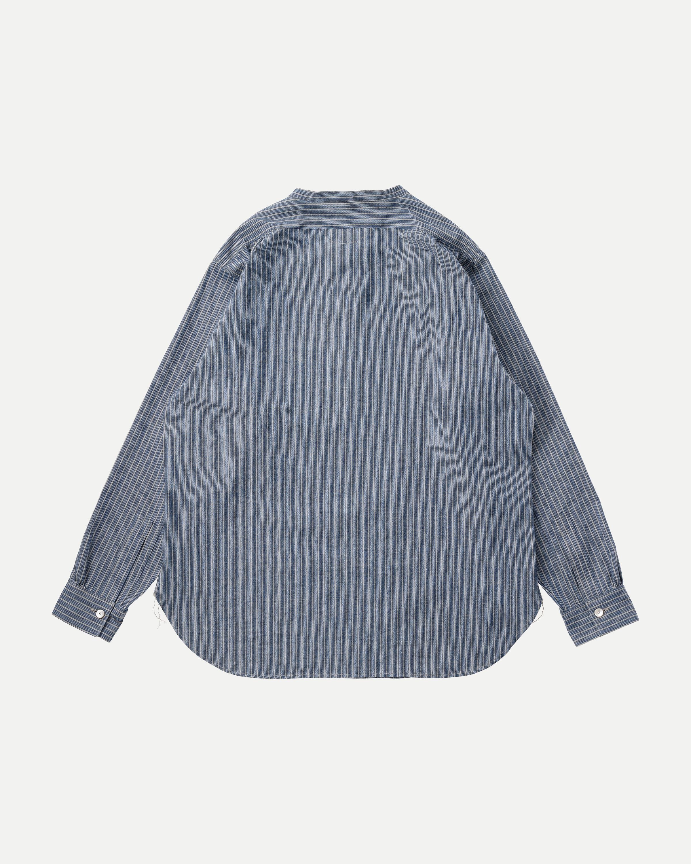 LOT.105 BAND COLLAR SHIRT P/O