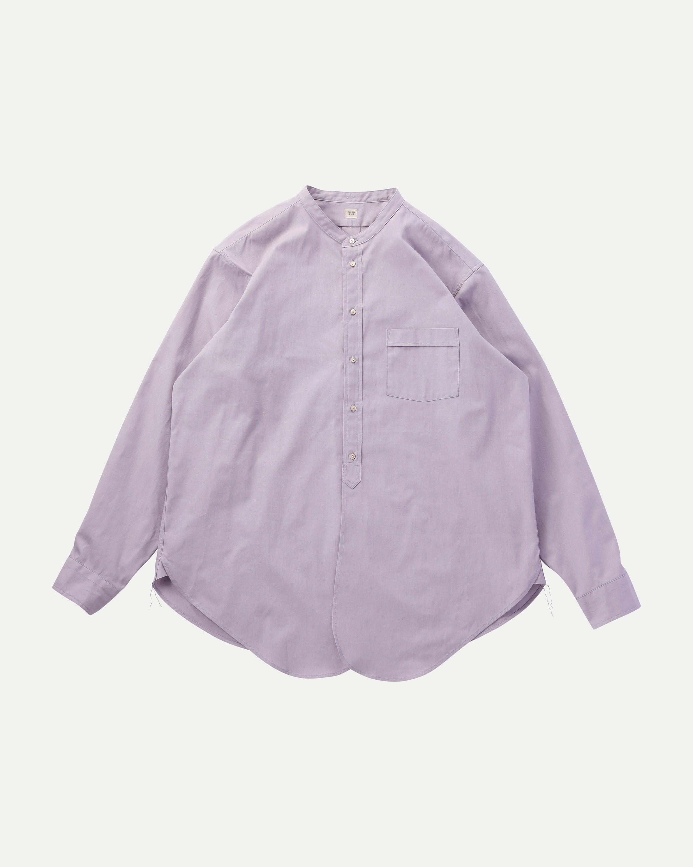LOT.104 BAND COLLAR SHIRT