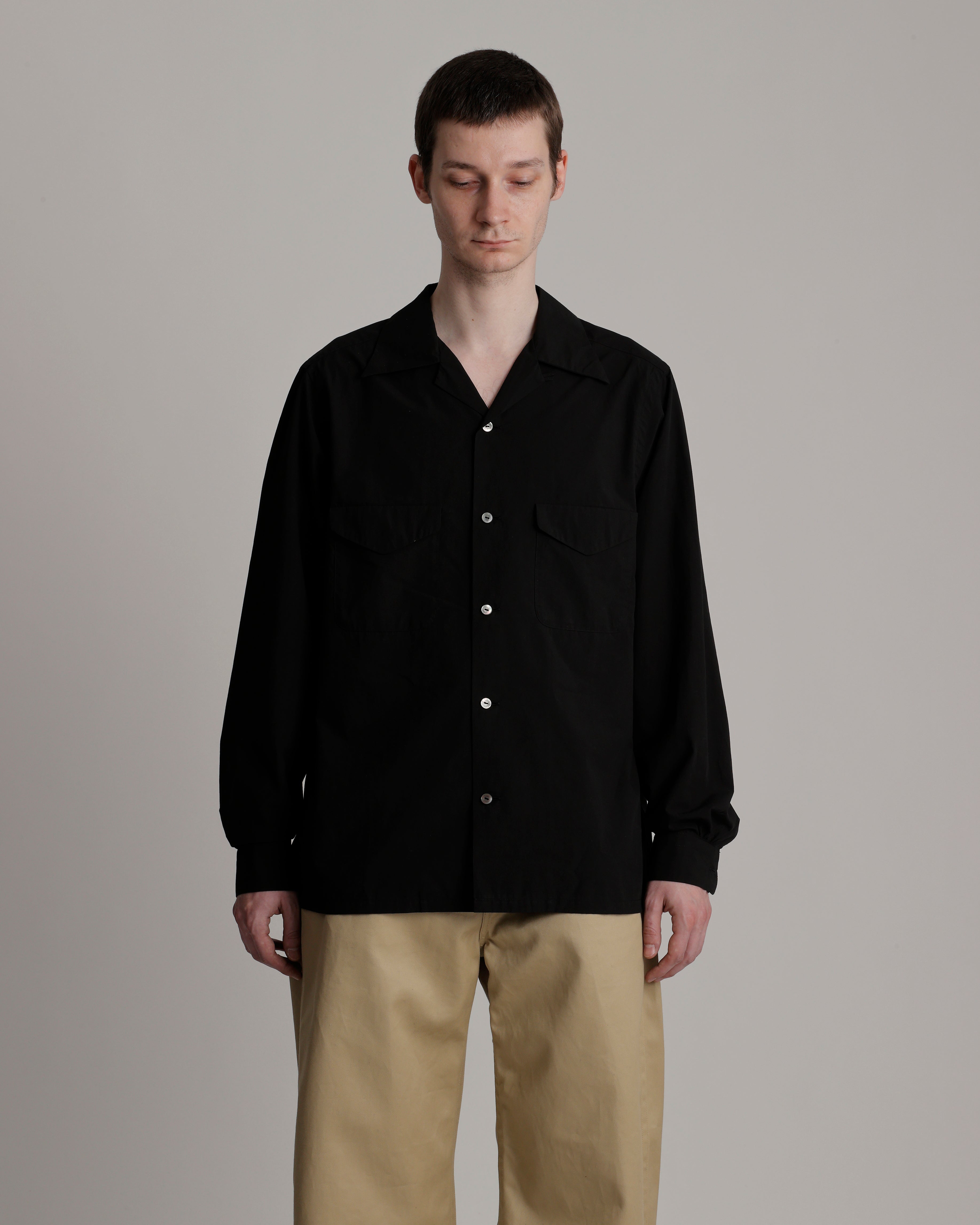 T.T | Taiga Takahashi - LOT.101 OPEN COLLAR SHIRT