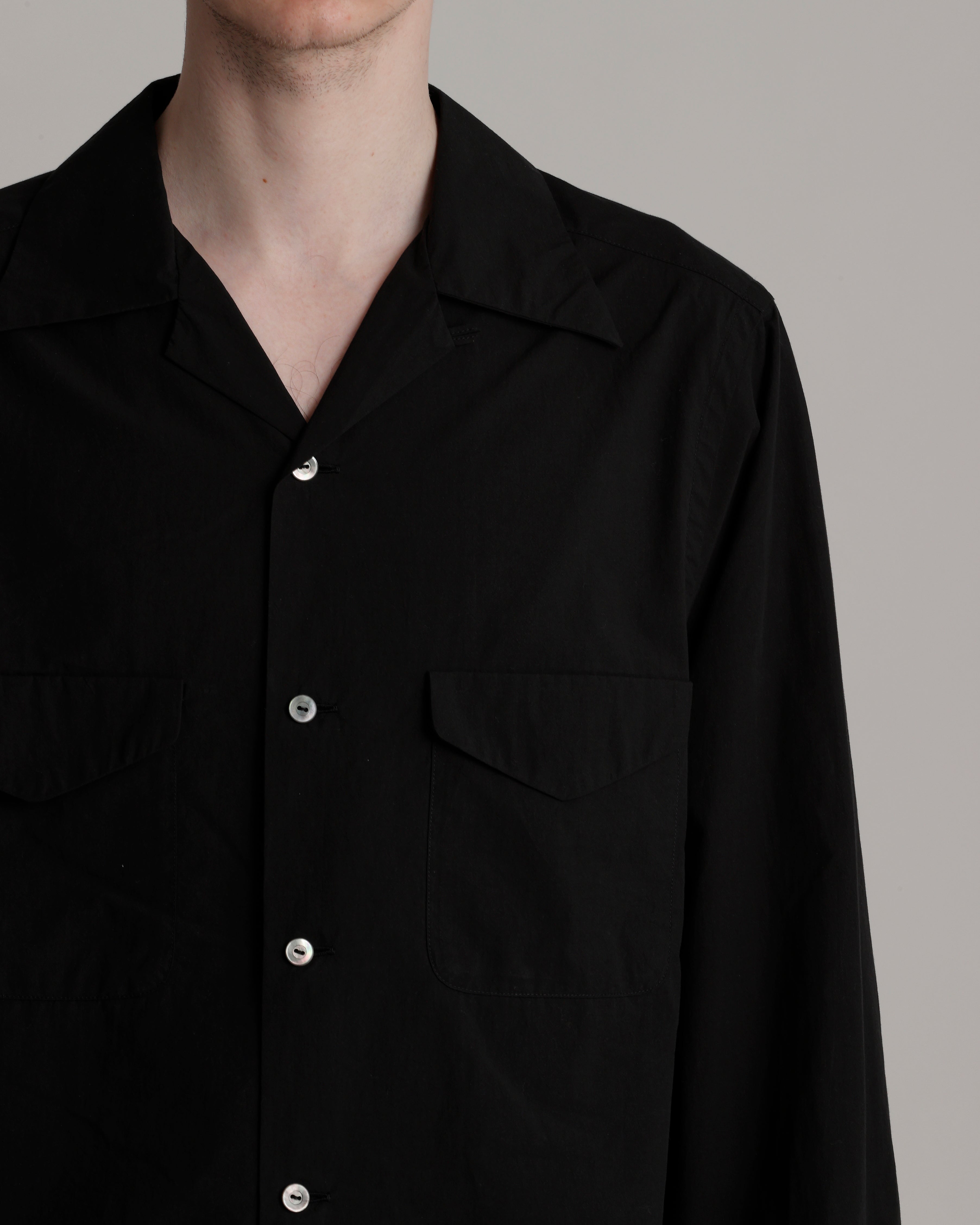 T.T | Taiga Takahashi - LOT.101 OPEN COLLAR SHIRT