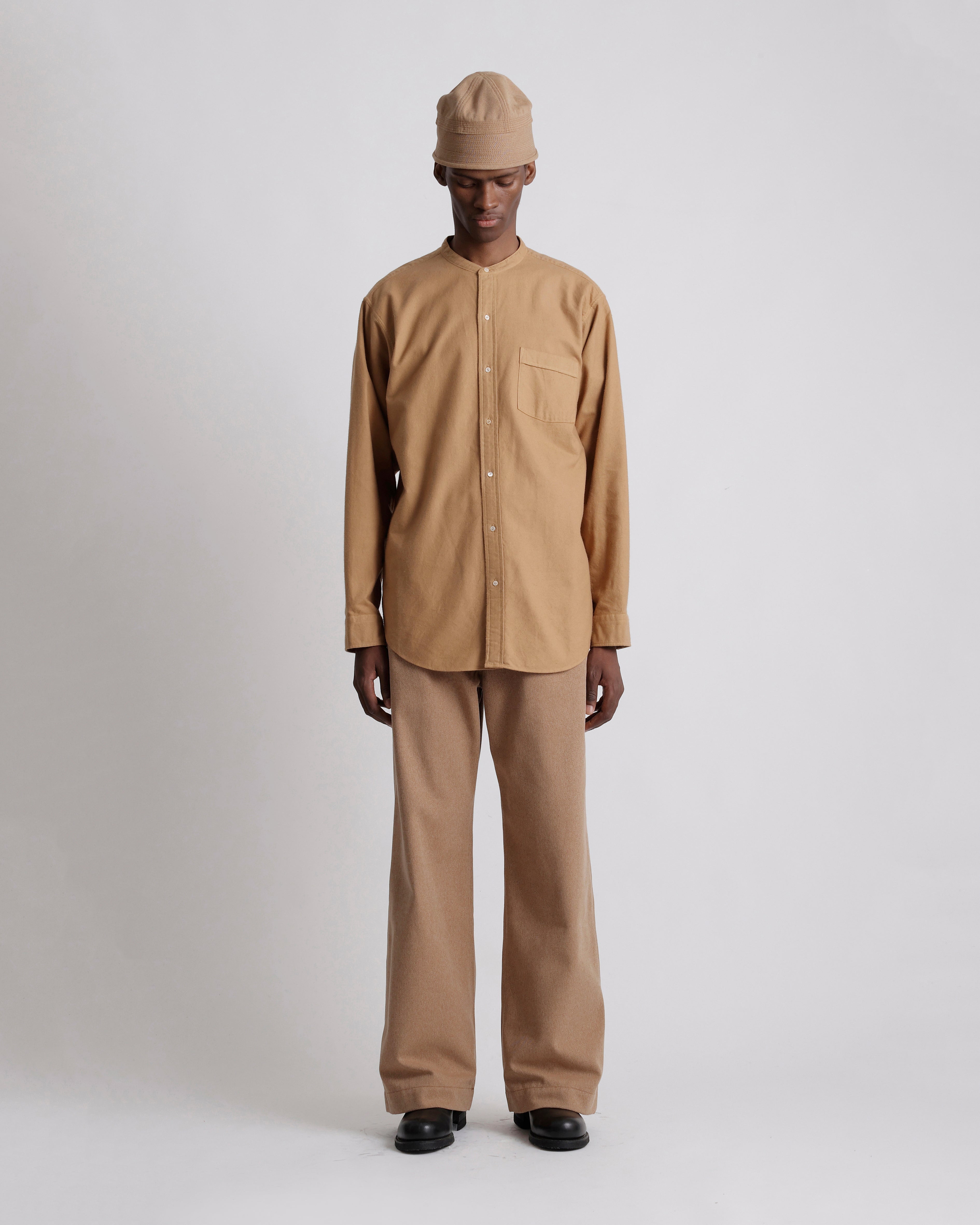 T.T | Taiga Takahashi - LOT.104 BAND COLLAR SHIRT