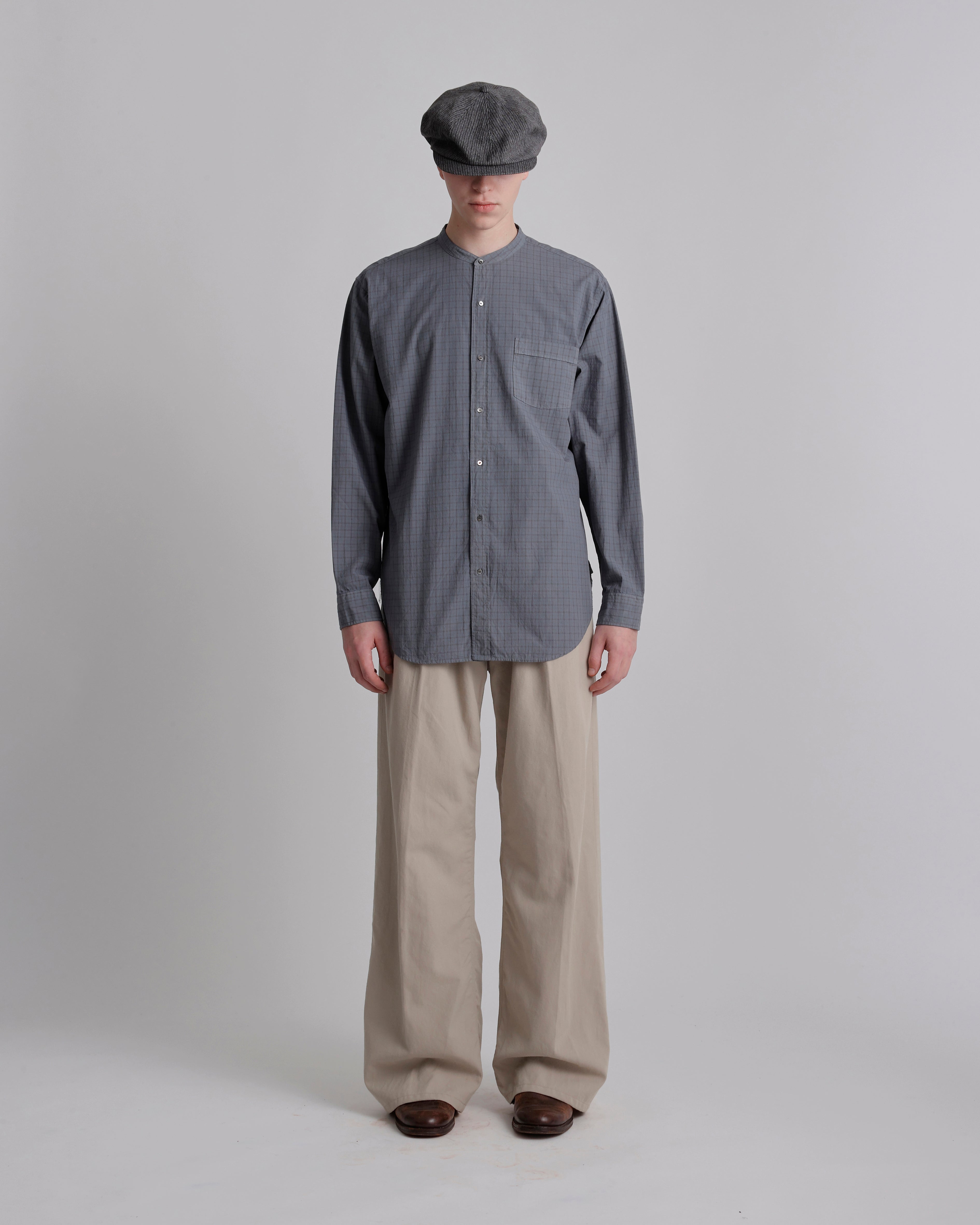 T.T | Taiga Takahashi - LOT.104 BAND COLLAR SHIRT