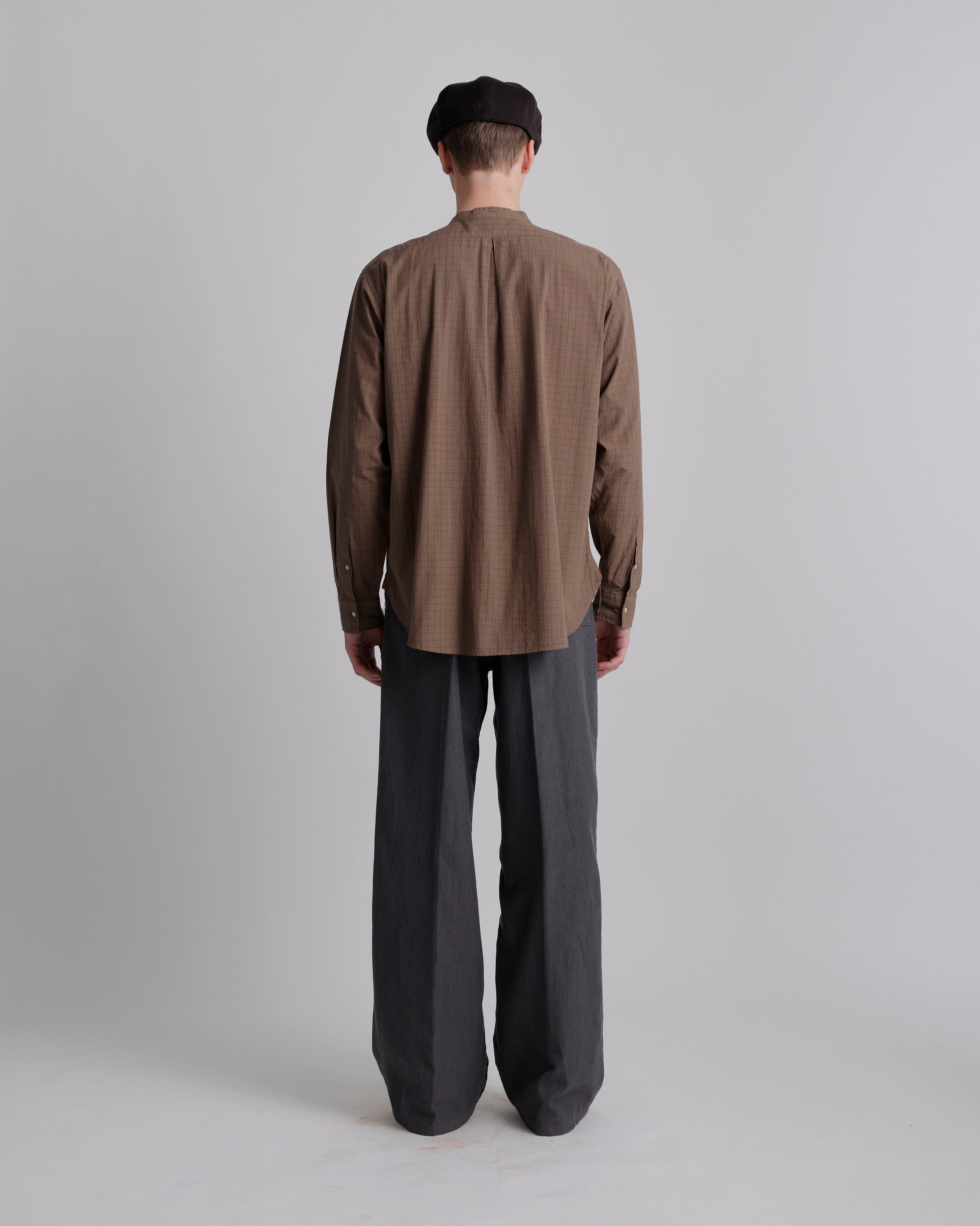 T.T | Taiga Takahashi - LOT.104 BAND COLLAR SHIRT
