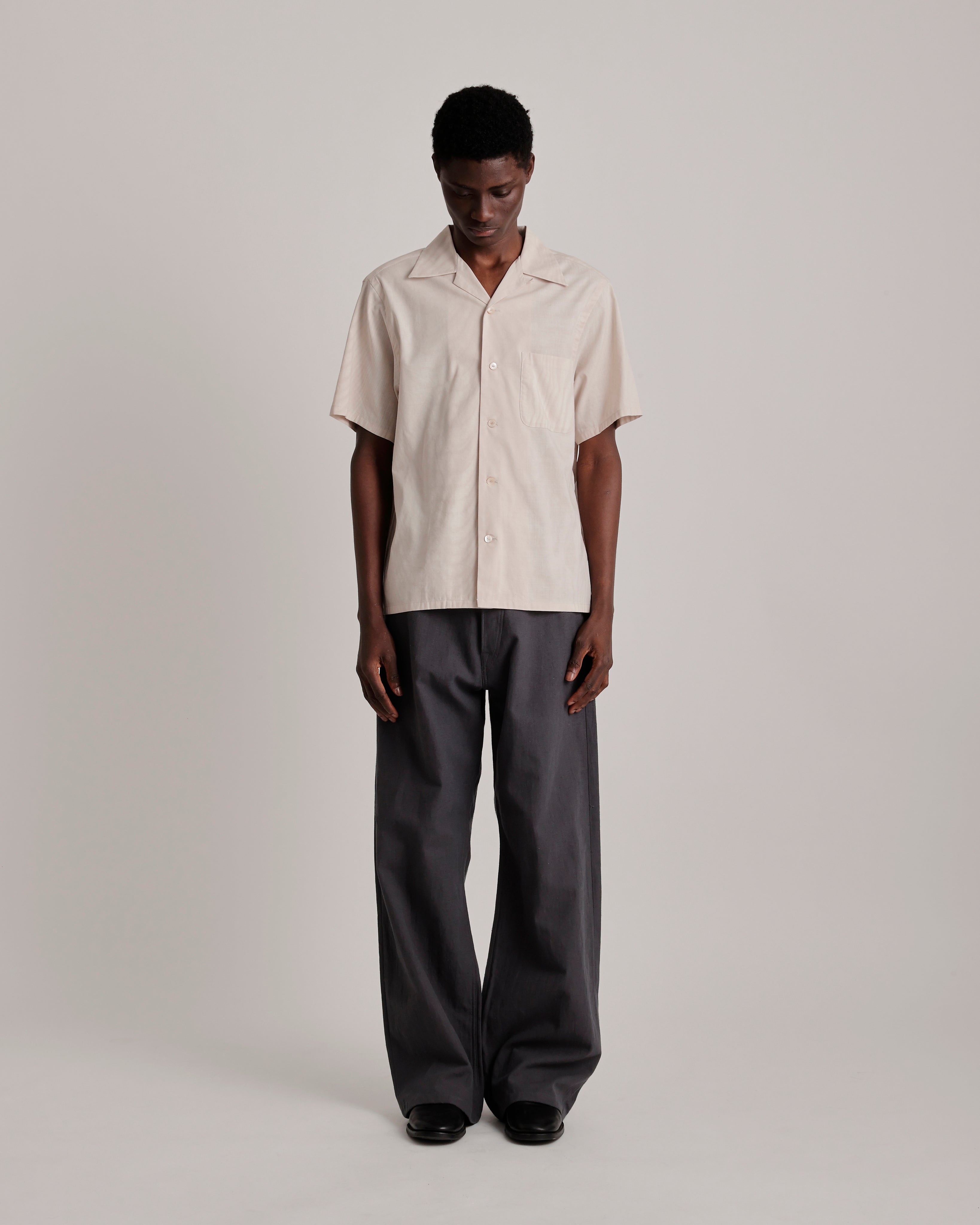 T.T | Taiga Takahashi - LOT.113 OPEN COLLAR SHIRT