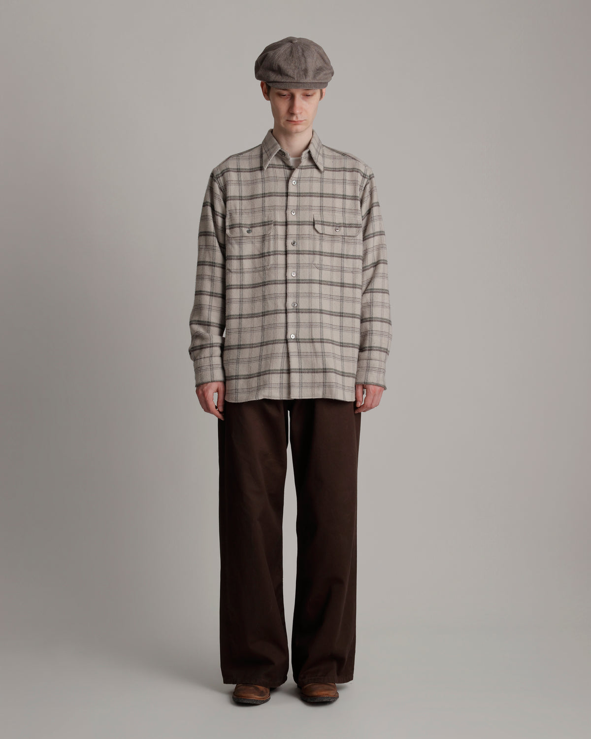 LOT.122 ONE-PIECE COLLAR SPORTS SHIRT