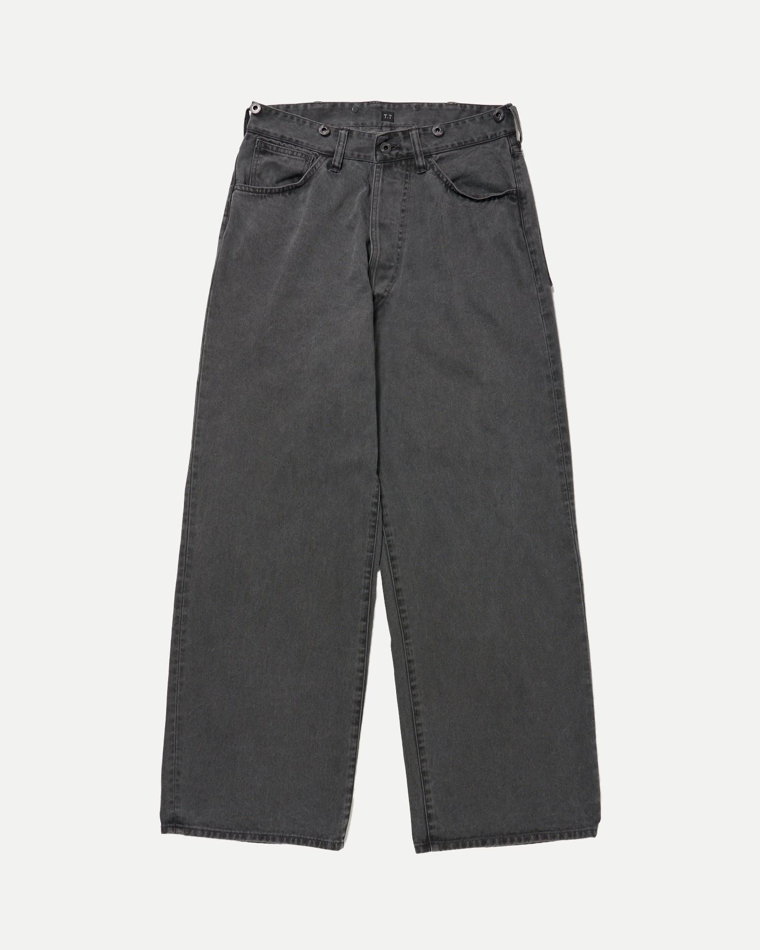 LOT.209 BUCKLE-BACKED TROUSERS