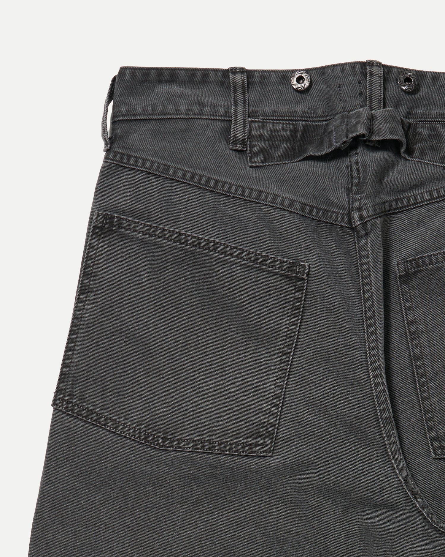 LOT.209 BUCKLE-BACKED TROUSERS