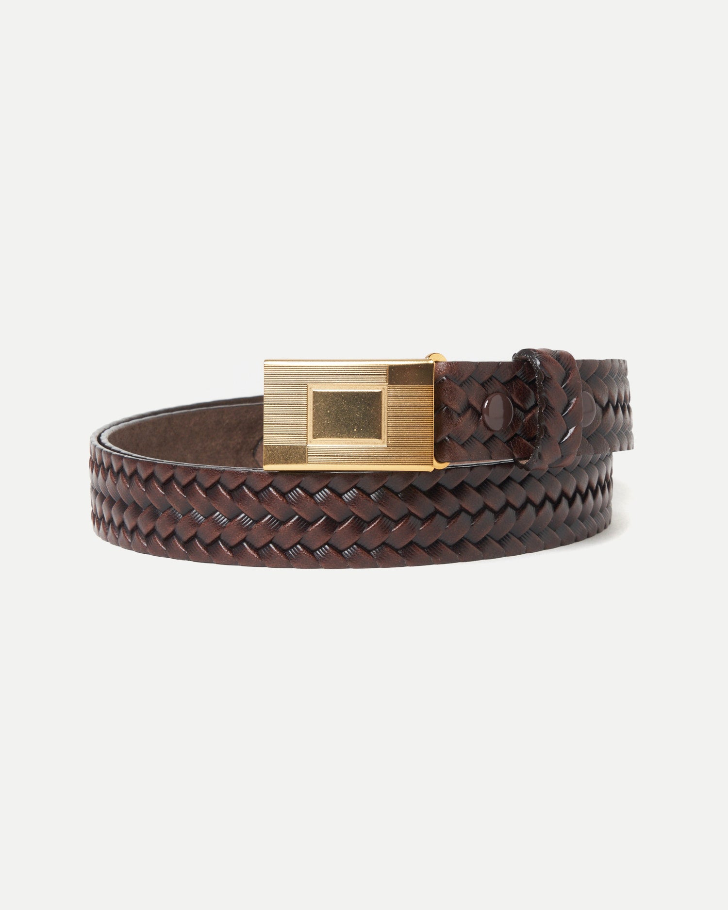 小物 T.T Lot.021 Basket Weave Pattern Belt T.T | Taiga Takahashi - LOT.021 BASKETWEAVE PATTERN BELT