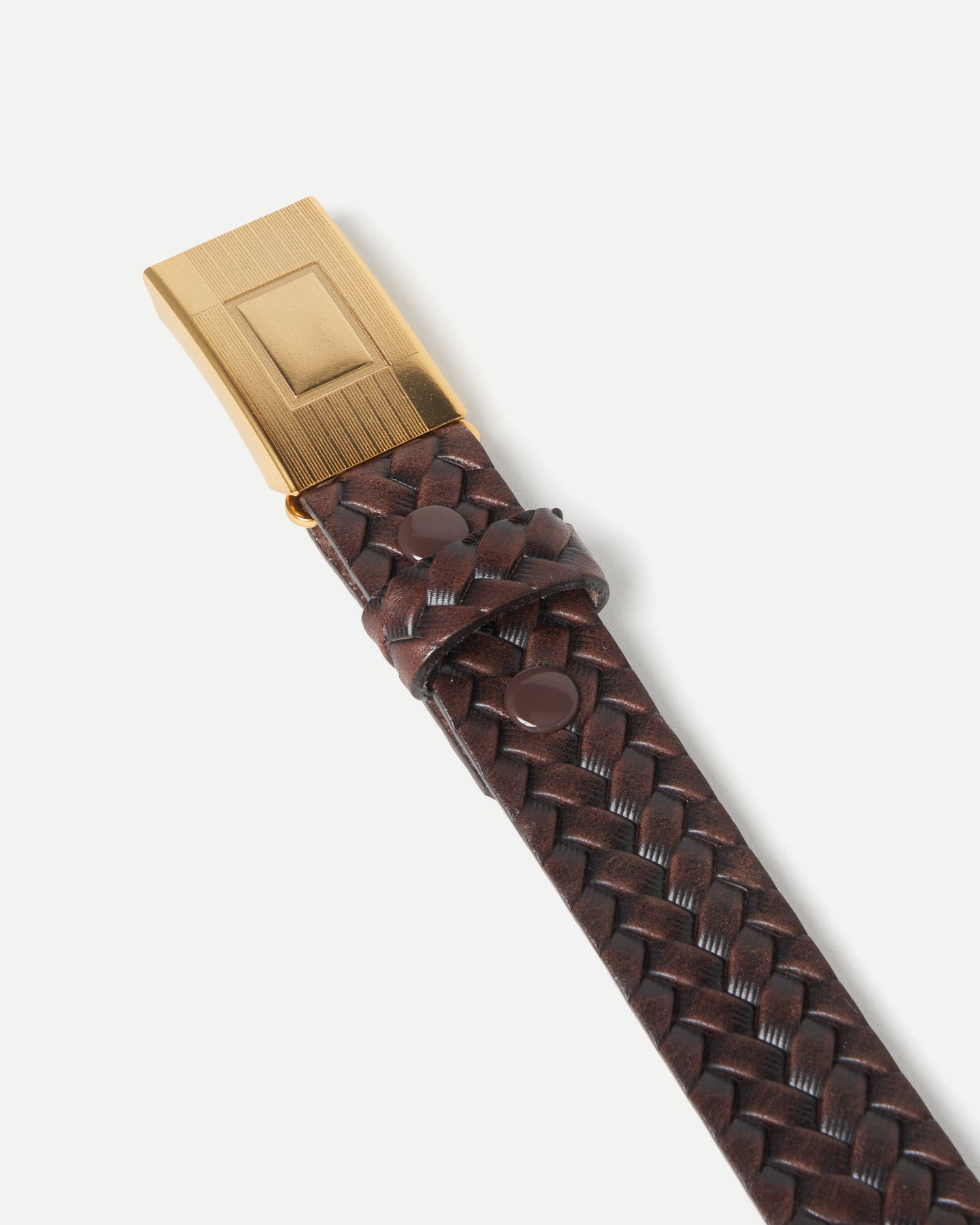 T.T | Taiga Takahashi - LOT.021 BASKETWEAVE PATTERN BELT
