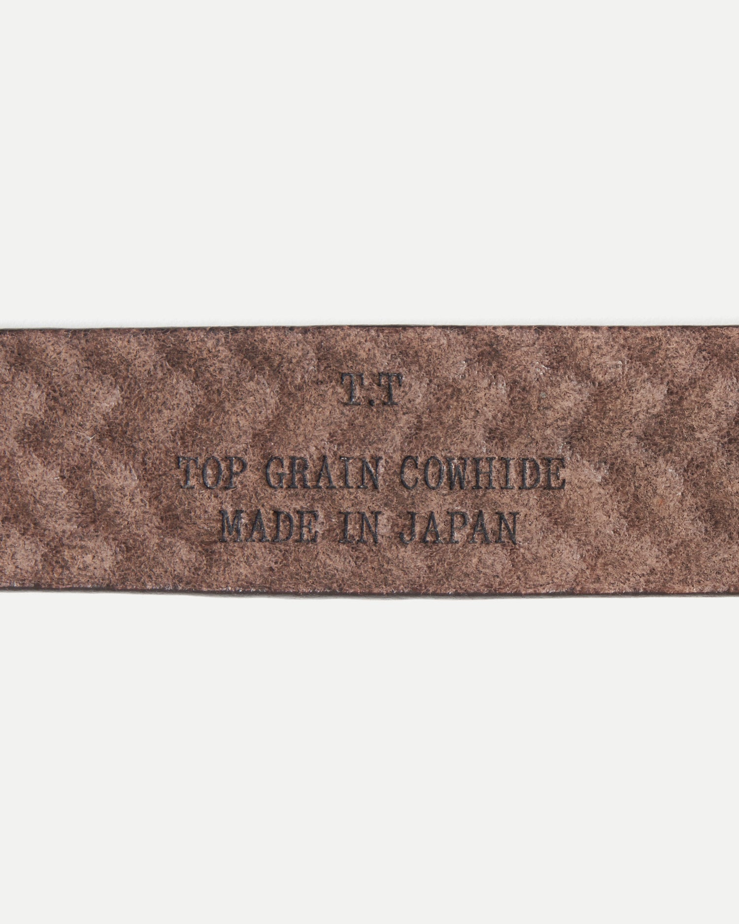 T.T | Taiga Takahashi - LOT.021 BASKETWEAVE PATTERN BELT