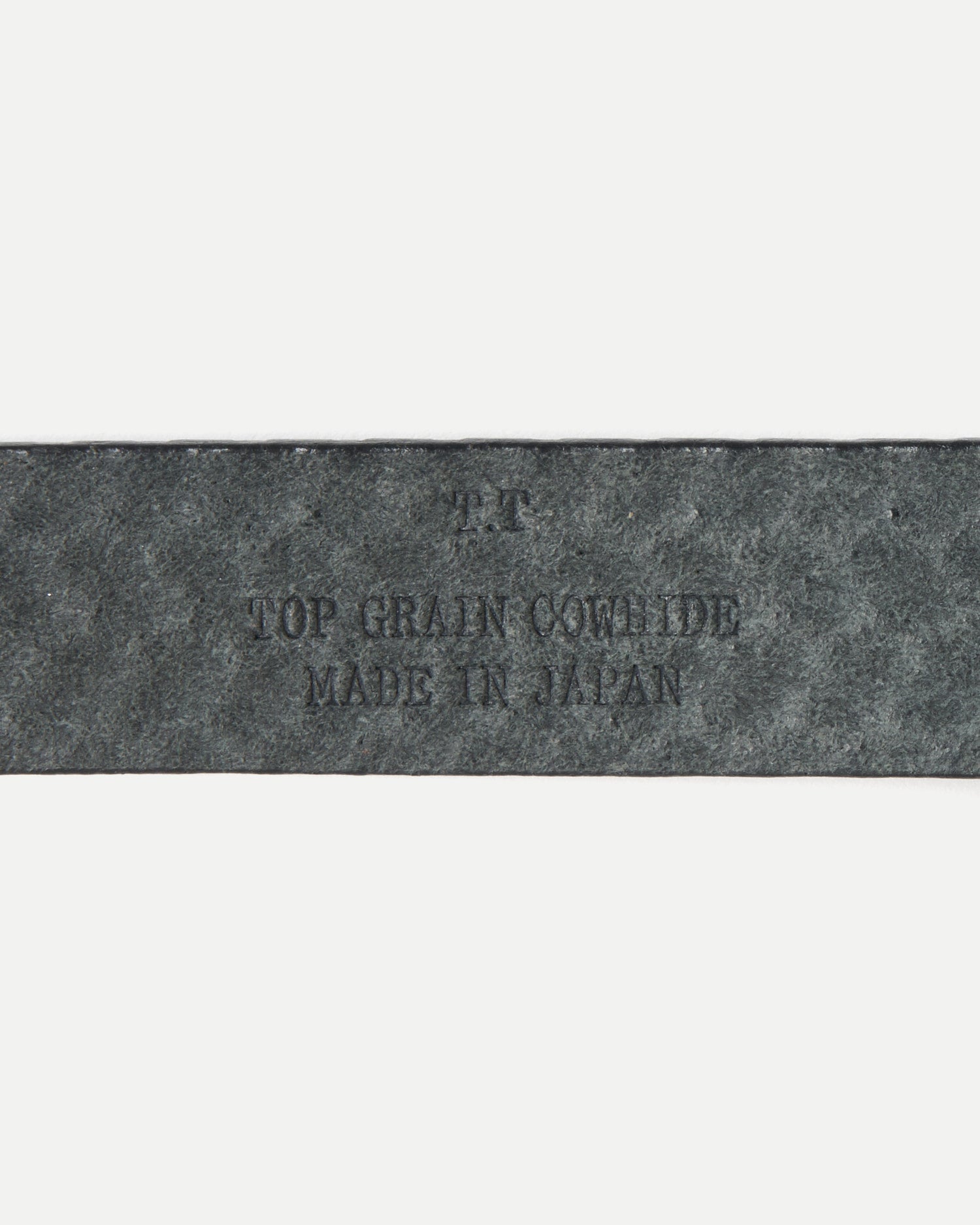 T.T | Taiga Takahashi - LOT.021 BASKETWEAVE PATTERN BELT