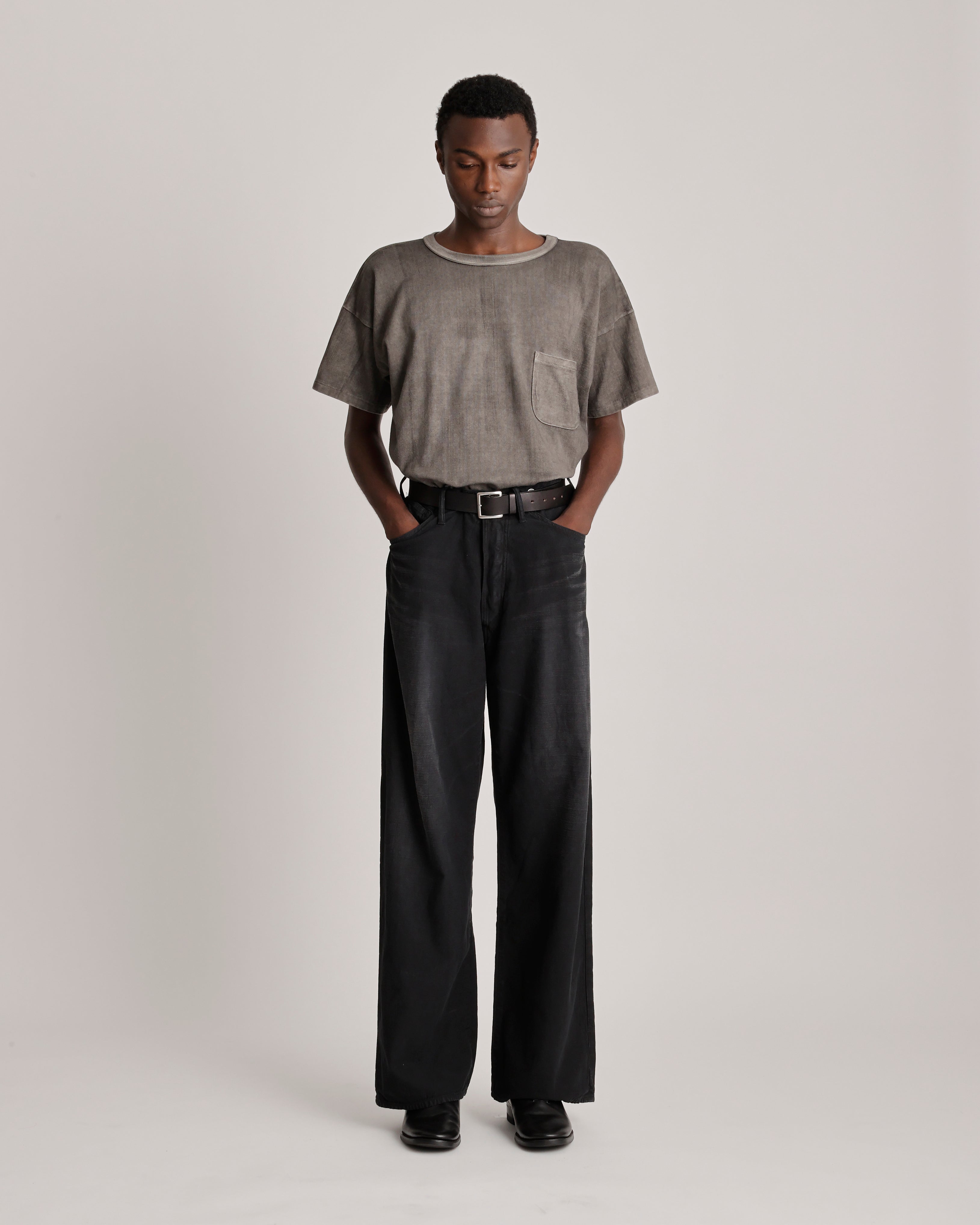 LOT.209 BUCKLE-BACKED TROUSERS