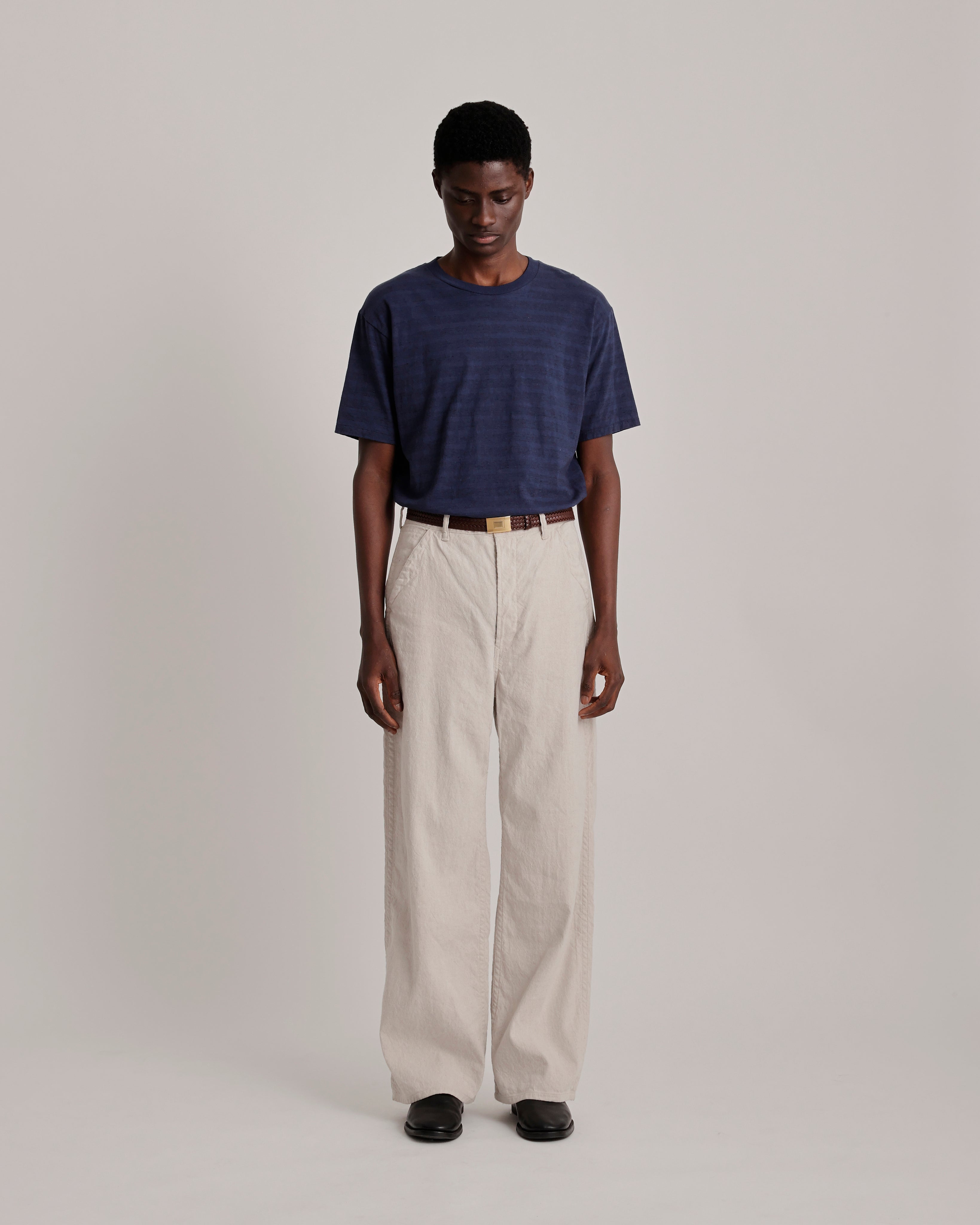LOT.222 PAINTER PANTS WITH BUCKLE